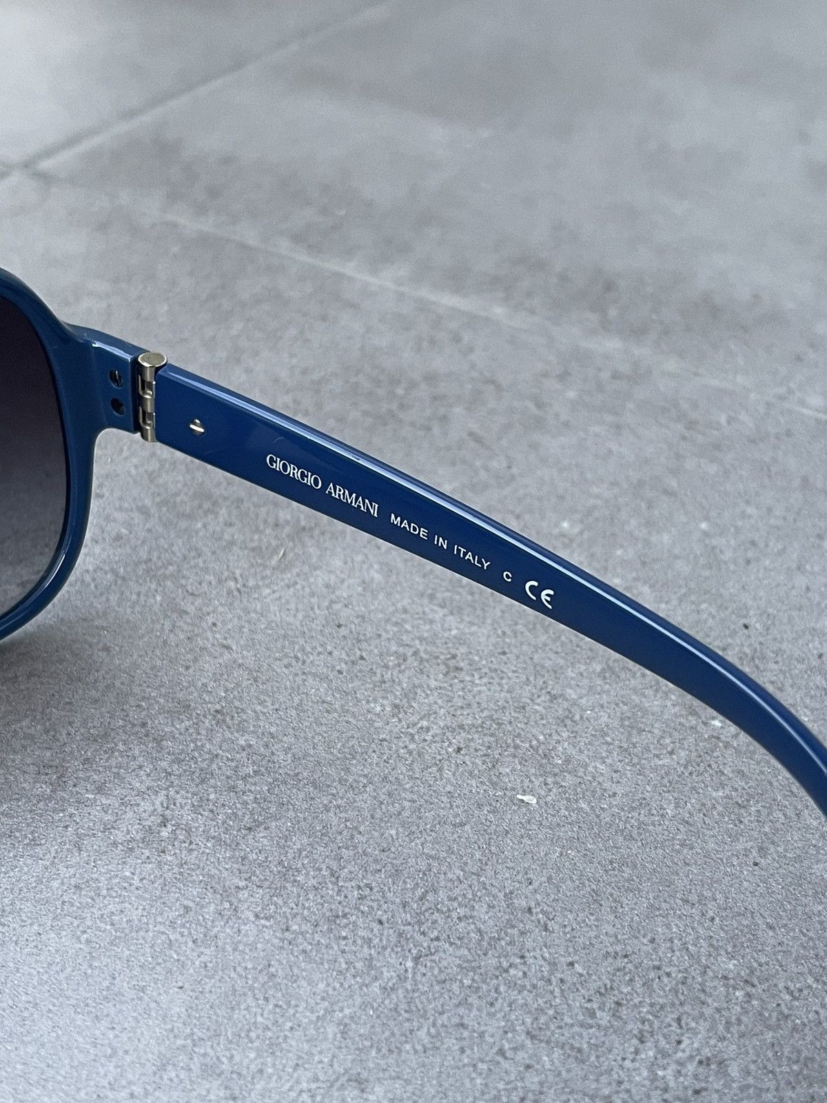 Emporio Armani Giorgio Armani AR8020 5114/8G Blue Sunglasses Size ONE SIZE - 8 Thumbnail