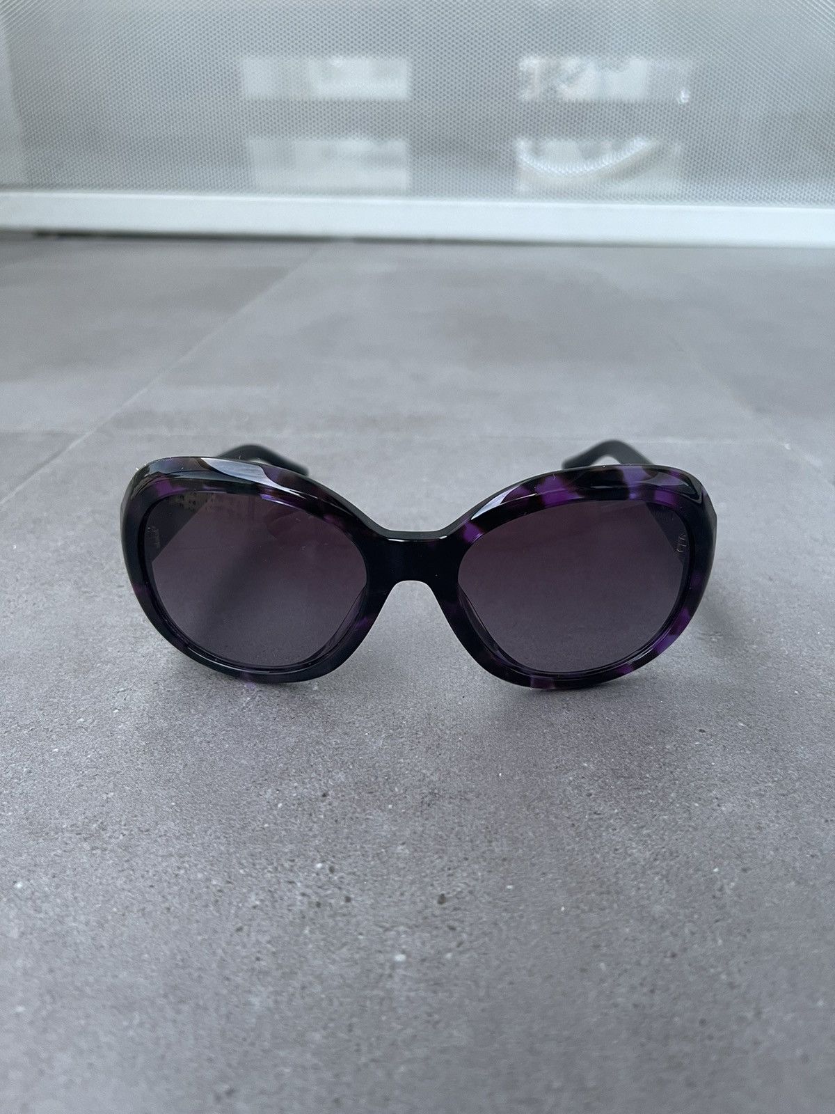 Armani × Emporio Armani × Giorgio Armani Giorgio Armani AR8001 5039/8H Cobain Black Violet Sunglasses Size ONE SIZE - 2 Thumbnail