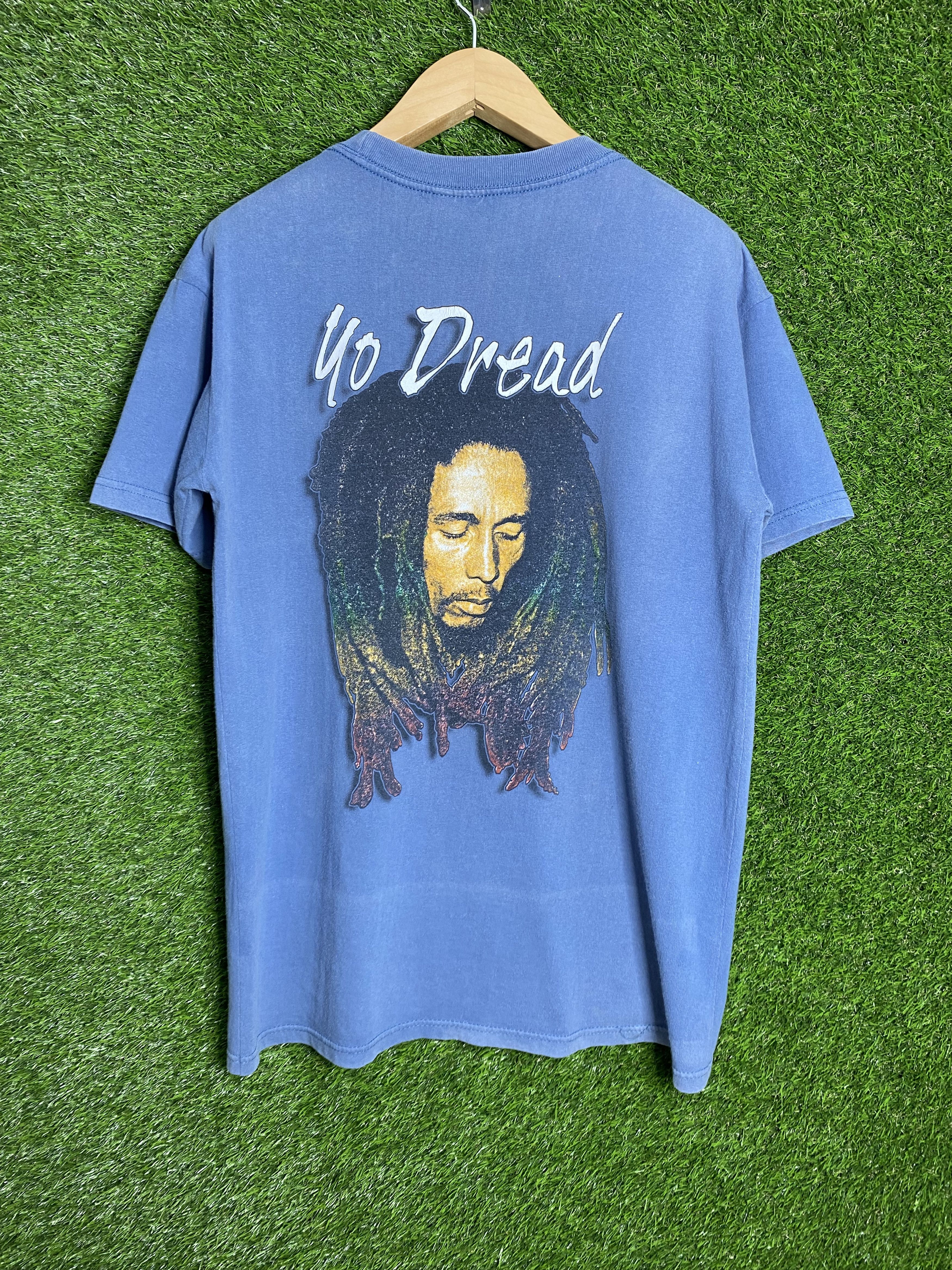 Vintage 🚨Vintage Bob Marley Natty Dread 90s Rap Tee T-Shirt Size US L / EU 52-54 / 3 - 2 Thumbnail