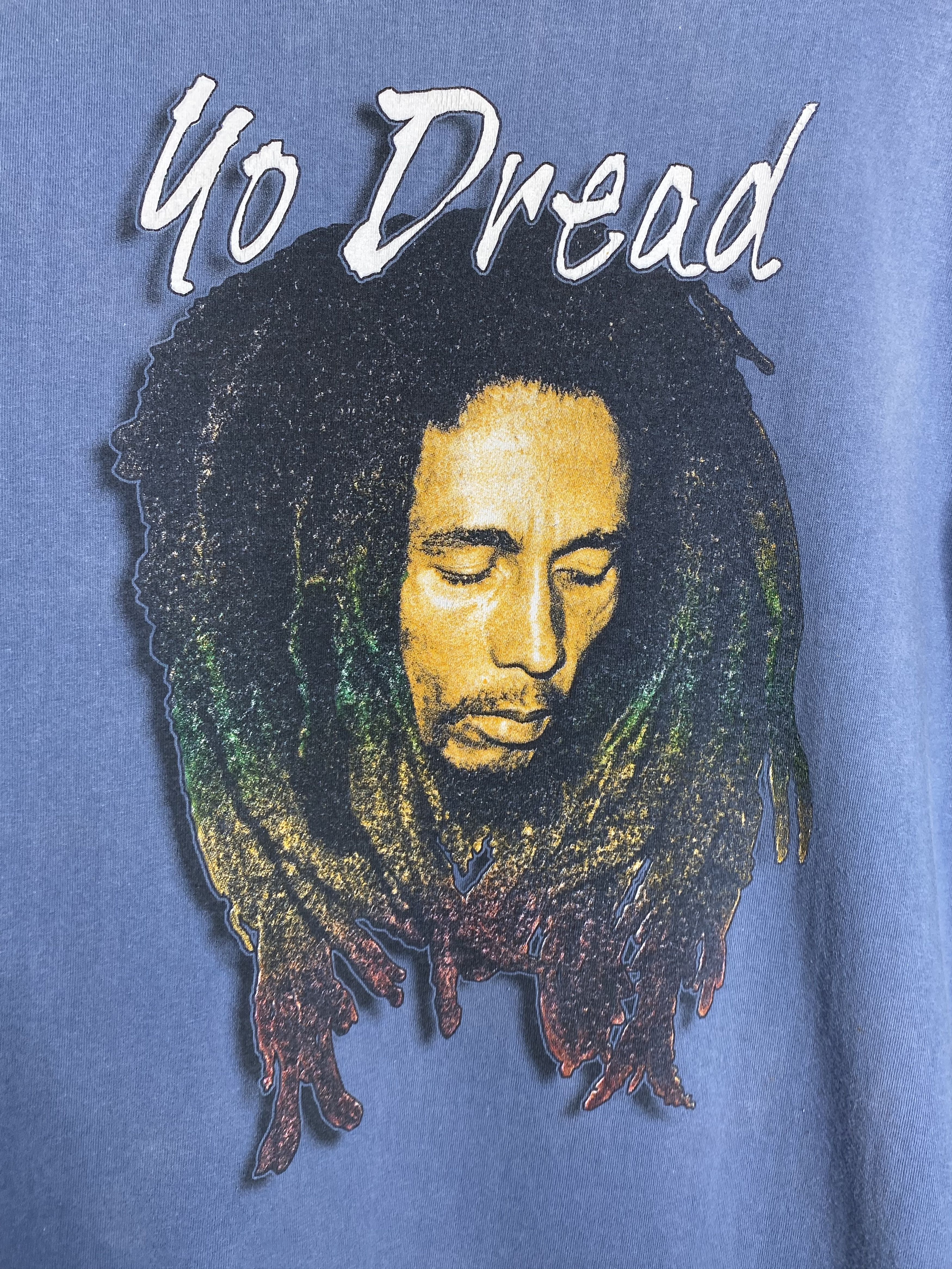Vintage 🚨Vintage Bob Marley Natty Dread 90s Rap Tee T-Shirt Size US L / EU 52-54 / 3 - 5 Thumbnail