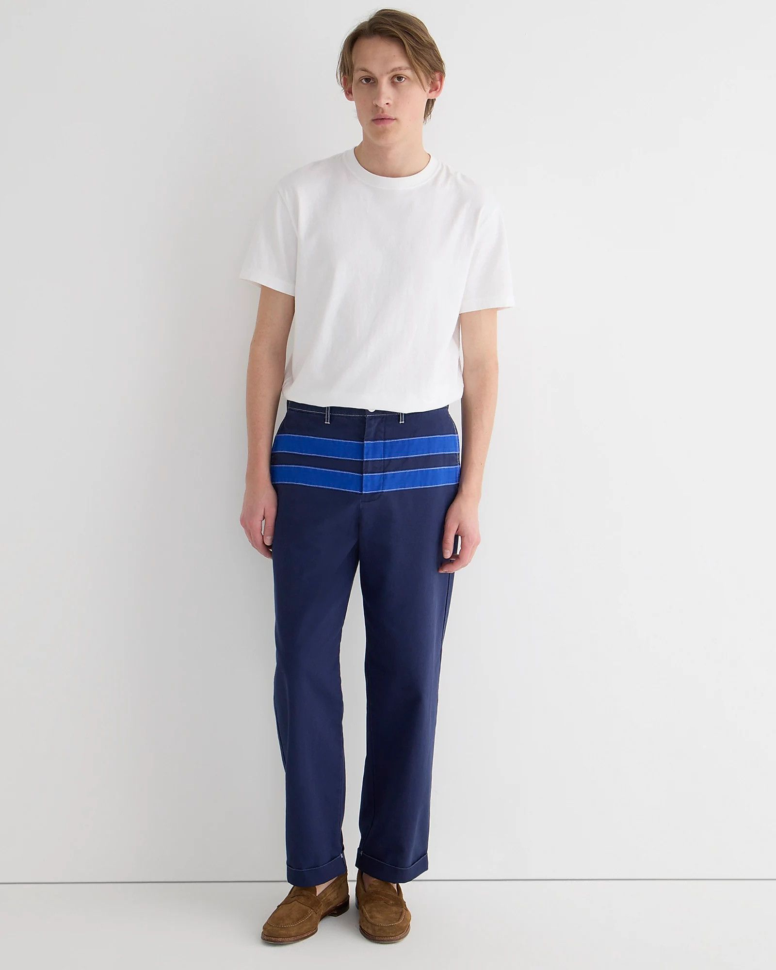 J.Crew J. Crew Heritage 50s 60s Inspired Canvas Sailing Pant Size US 35 - 2 Thumbnail