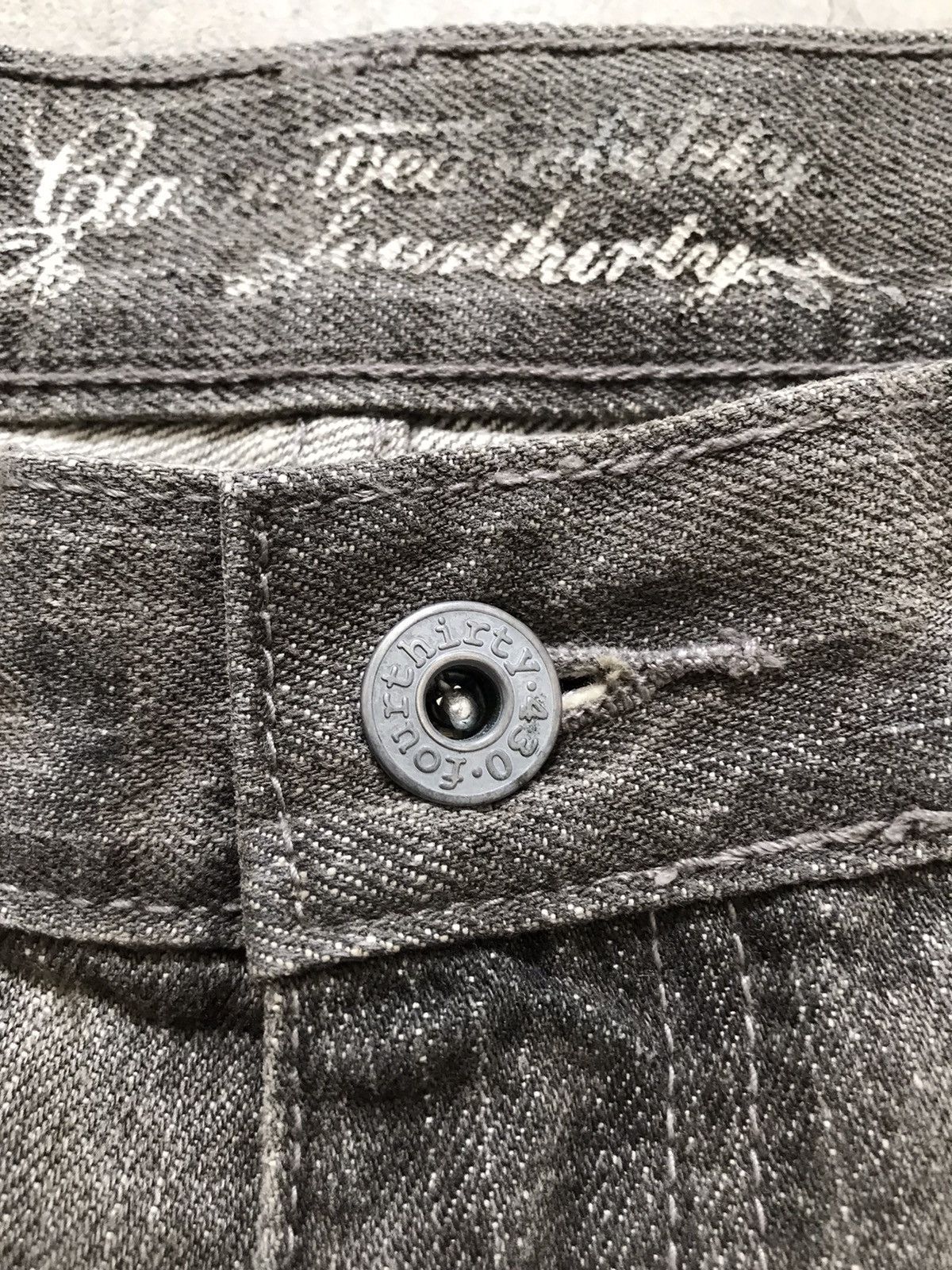 Japanese Brand The Roots FOURTHIRTY 430 Japan Denim Jeans Size US 32 / EU 48 - 13 Thumbnail
