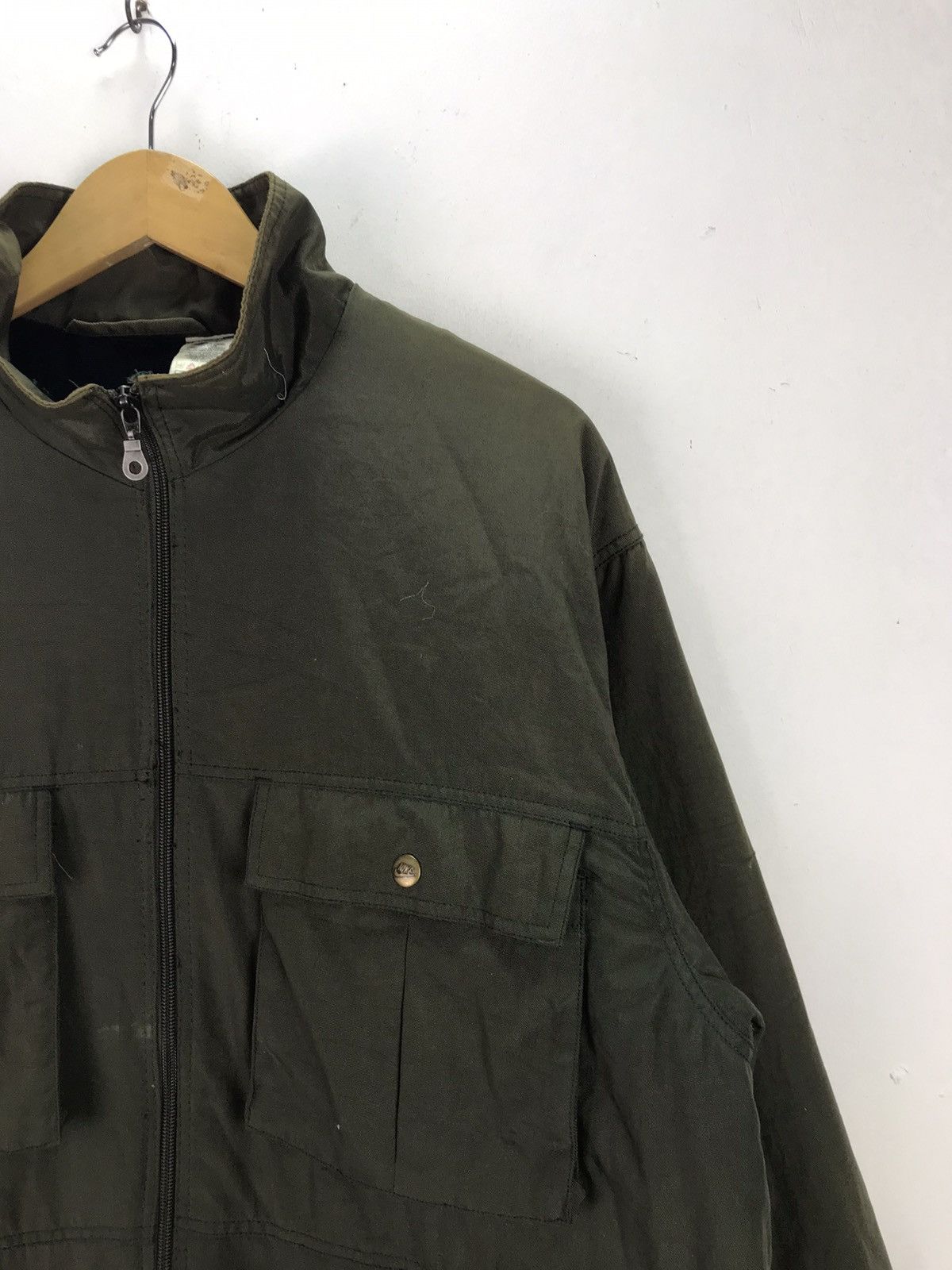 Japanese Brand × Nike × Vintage Sunfaded Vintage Nike Pocketable Jacket Rare Design Size US L / EU 52-54 / 3 - 5 Thumbnail