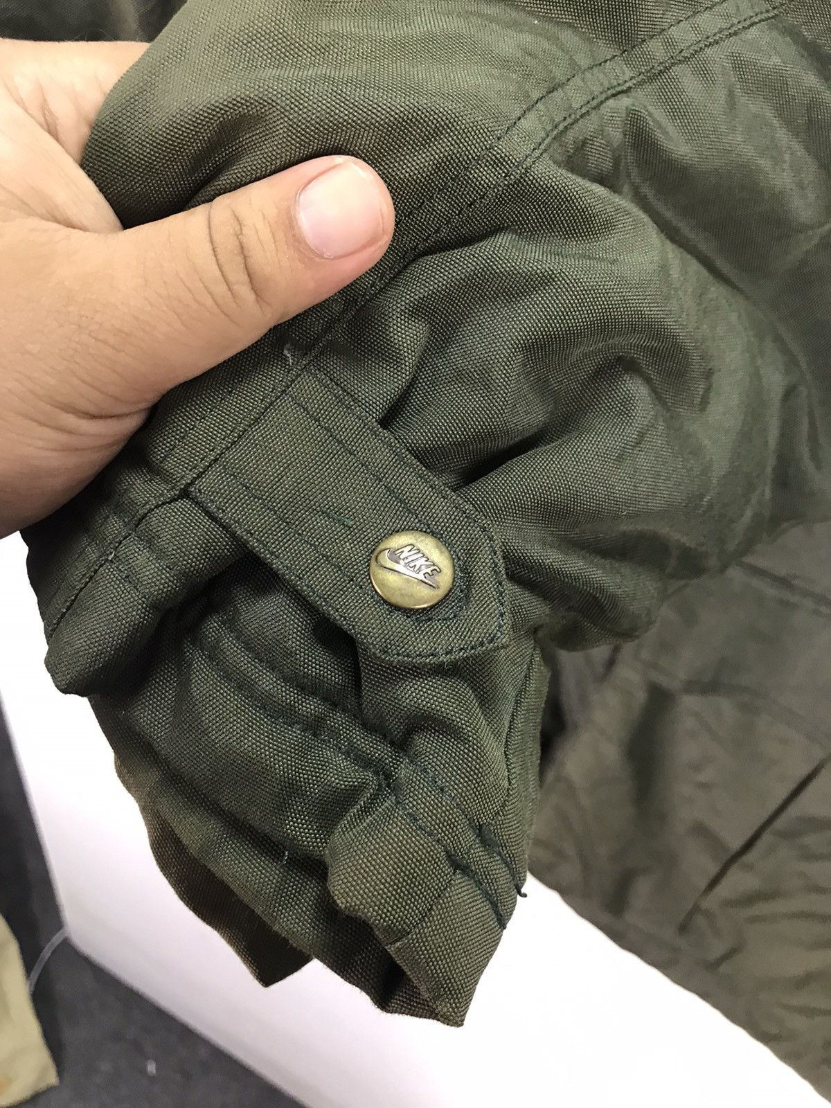 Japanese Brand × Nike × Vintage Sunfaded Vintage Nike Pocketable Jacket Rare Design Size US L / EU 52-54 / 3 - 9 Thumbnail