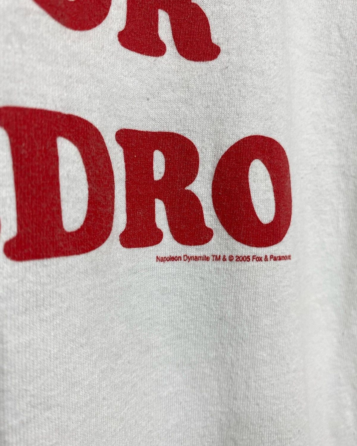 Vintage 🚨Vintage Napoleon Dynamite 2005 Movie Promo Ringer T-Shirt Size US XL / EU 56 / 4 - 5 Thumbnail