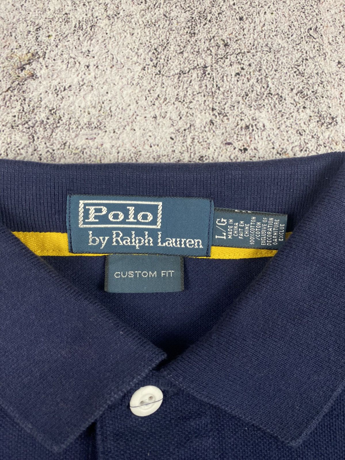 Polo Ralph Lauren × Vintage Vintage Polo Ralph Lauren New York polo shirt Size US L / EU 52-54 / 3 - 6 Thumbnail