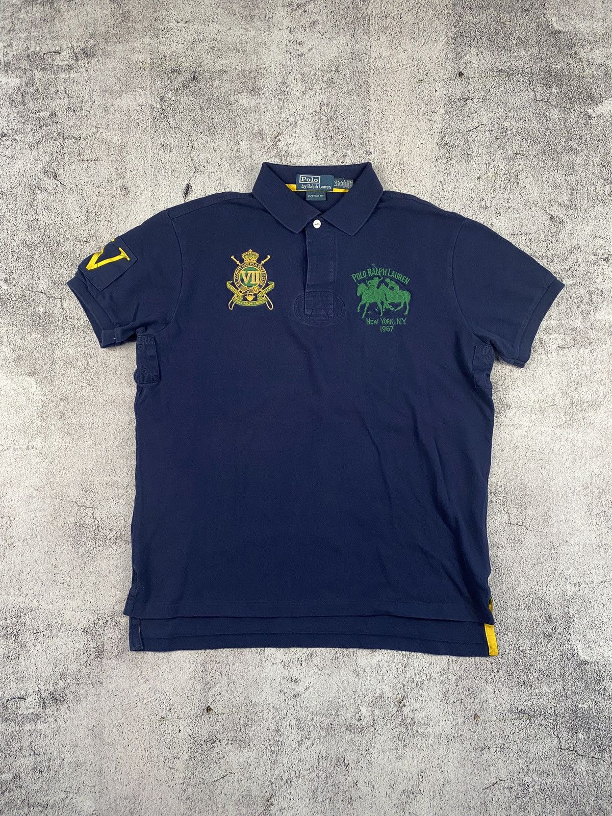 Polo Ralph Lauren × Vintage Vintage Polo Ralph Lauren New York polo shirt Size US L / EU 52-54 / 3 - 1 Thumbnail