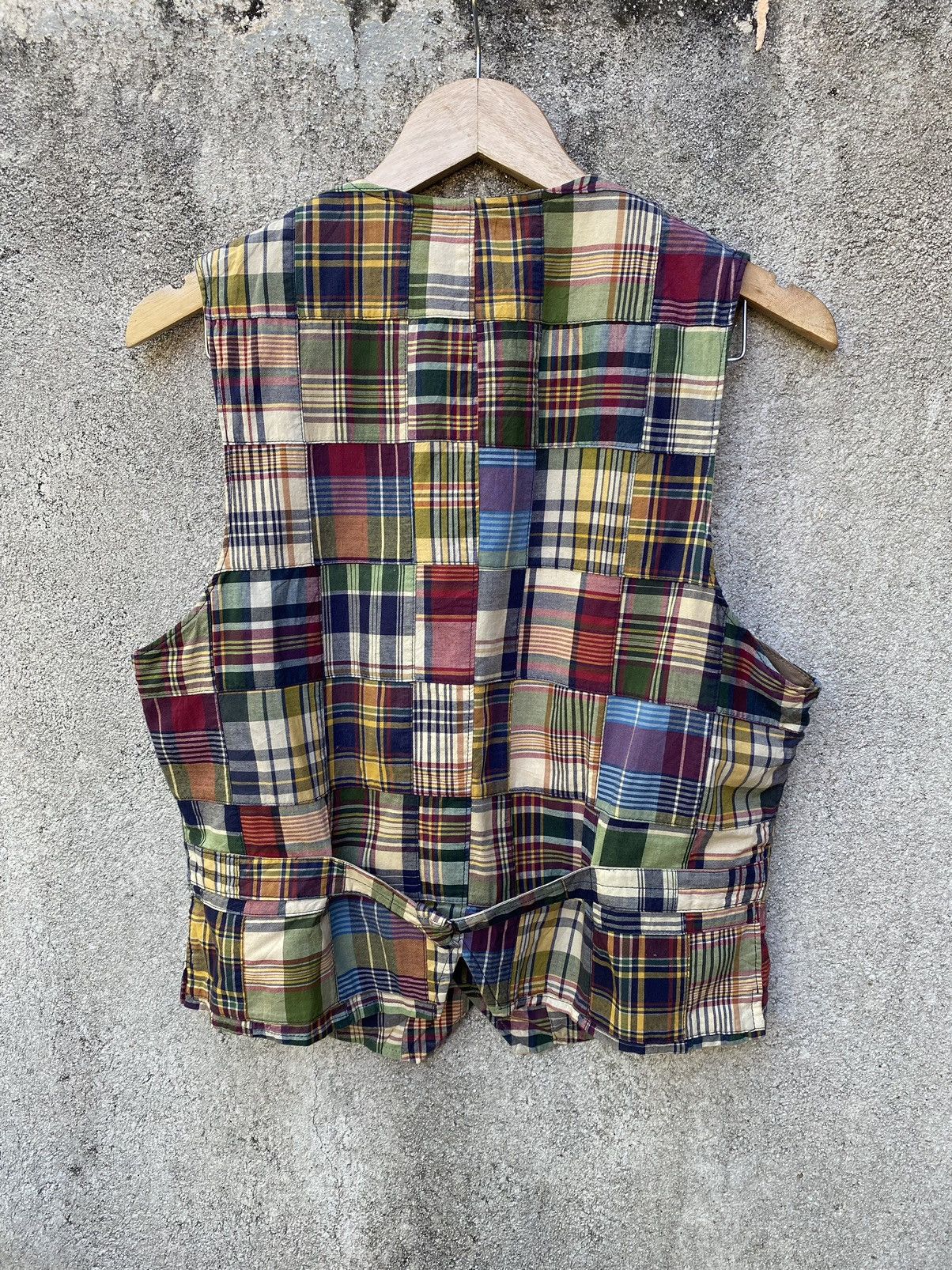 Polo Ralph Lauren Rare Polo Ralph Lauren Patchwork Pattern Multicolour Vest Size US S / EU 44-46 / 1 - 2 Thumbnail