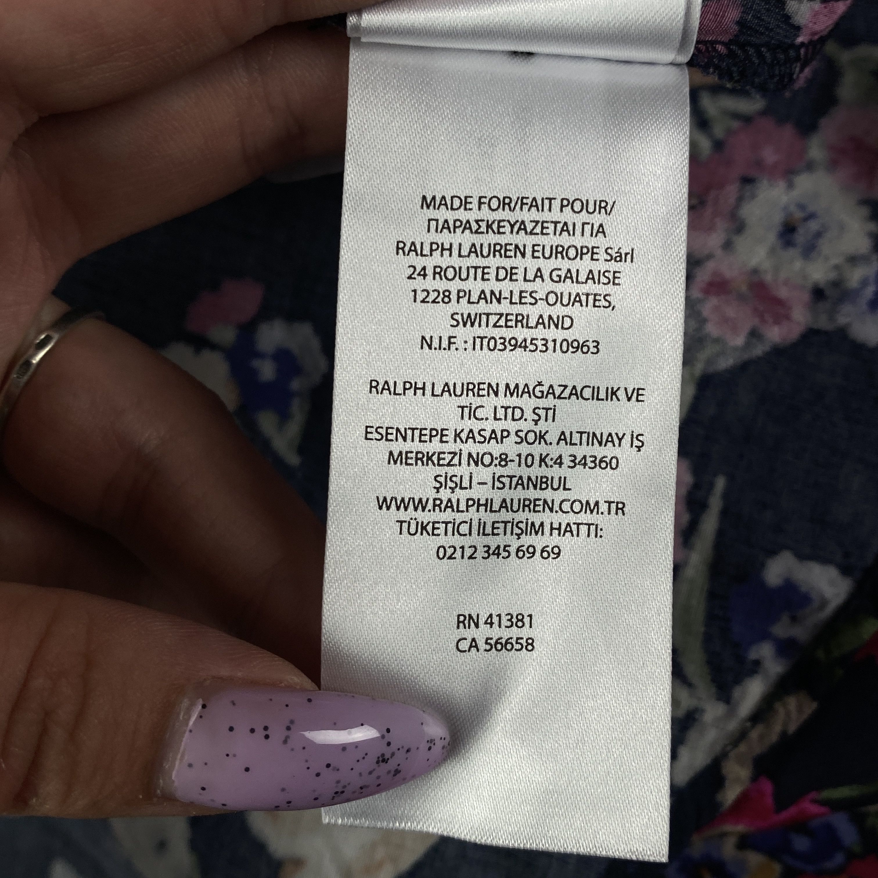 Polo Ralph Lauren × Ralph Lauren Women’s Dress Long Sleeve Polo Ralph Lauren Printed Size 10 Size L / US 10 / IT 46 - 6 Thumbnail