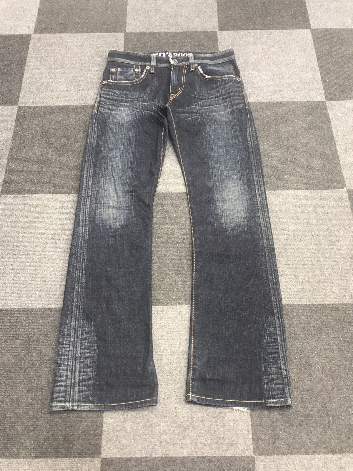 Edwin VERY RARE BOOTCUT EDWIN JAPAN BLUE TRIP JEANS Size US 30 / EU 46 - 3 Thumbnail