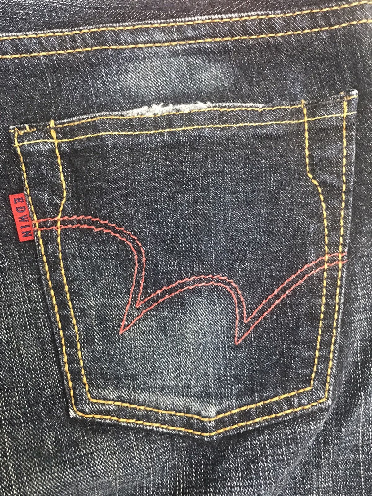 Edwin VERY RARE BOOTCUT EDWIN JAPAN BLUE TRIP JEANS Size US 30 / EU 46 - 13 Thumbnail