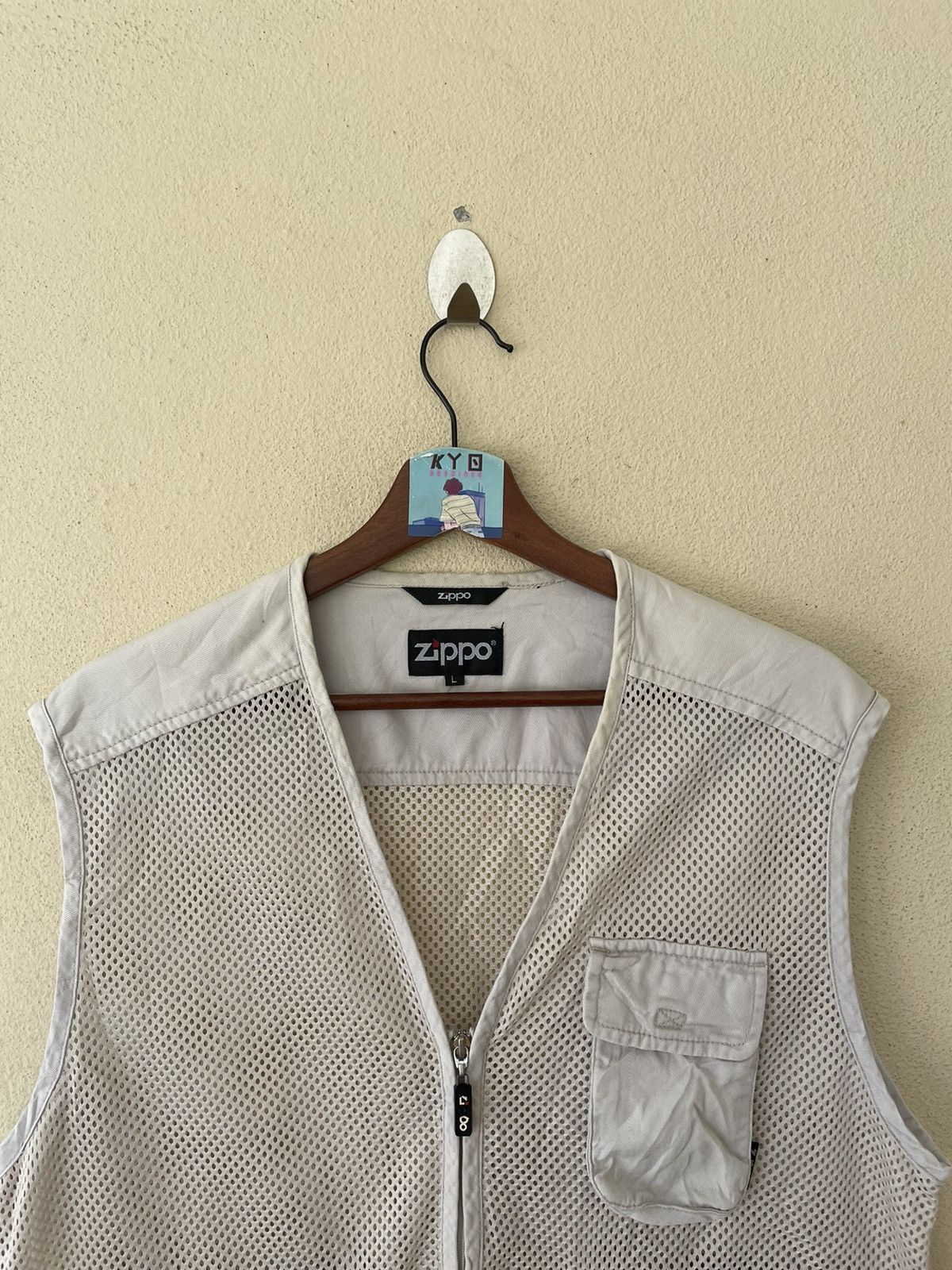 Vintage × Zippo VINTAGE ZIPPO UTILITIES FISHNET VEST Size US L / EU 52-54 / 3 - 3 Thumbnail