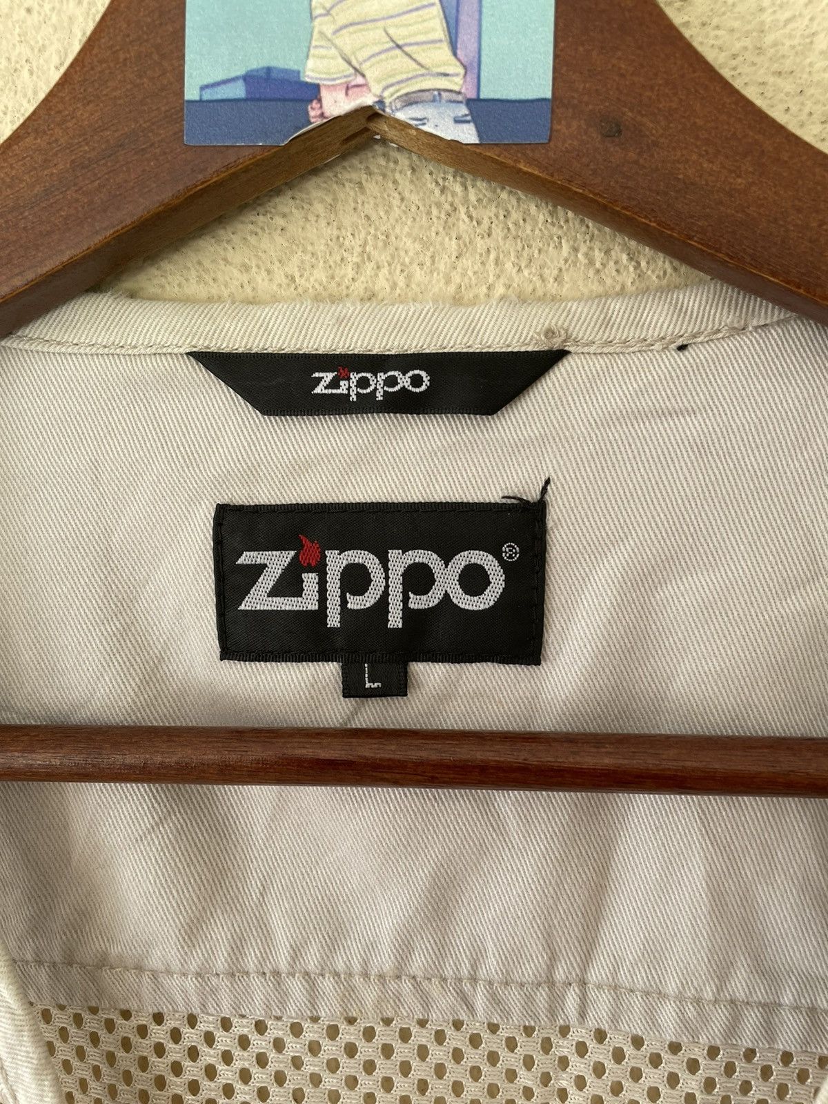 Vintage × Zippo VINTAGE ZIPPO UTILITIES FISHNET VEST Size US L / EU 52-54 / 3 - 9 Thumbnail