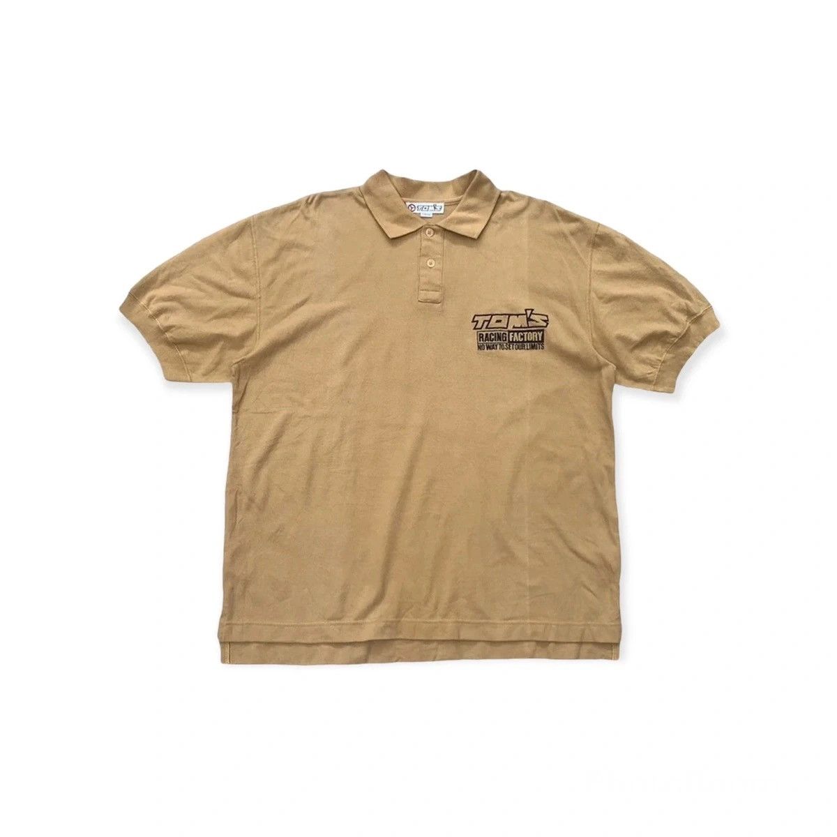 vintage JDM Motorsports Lovers tom's racing polo shirt