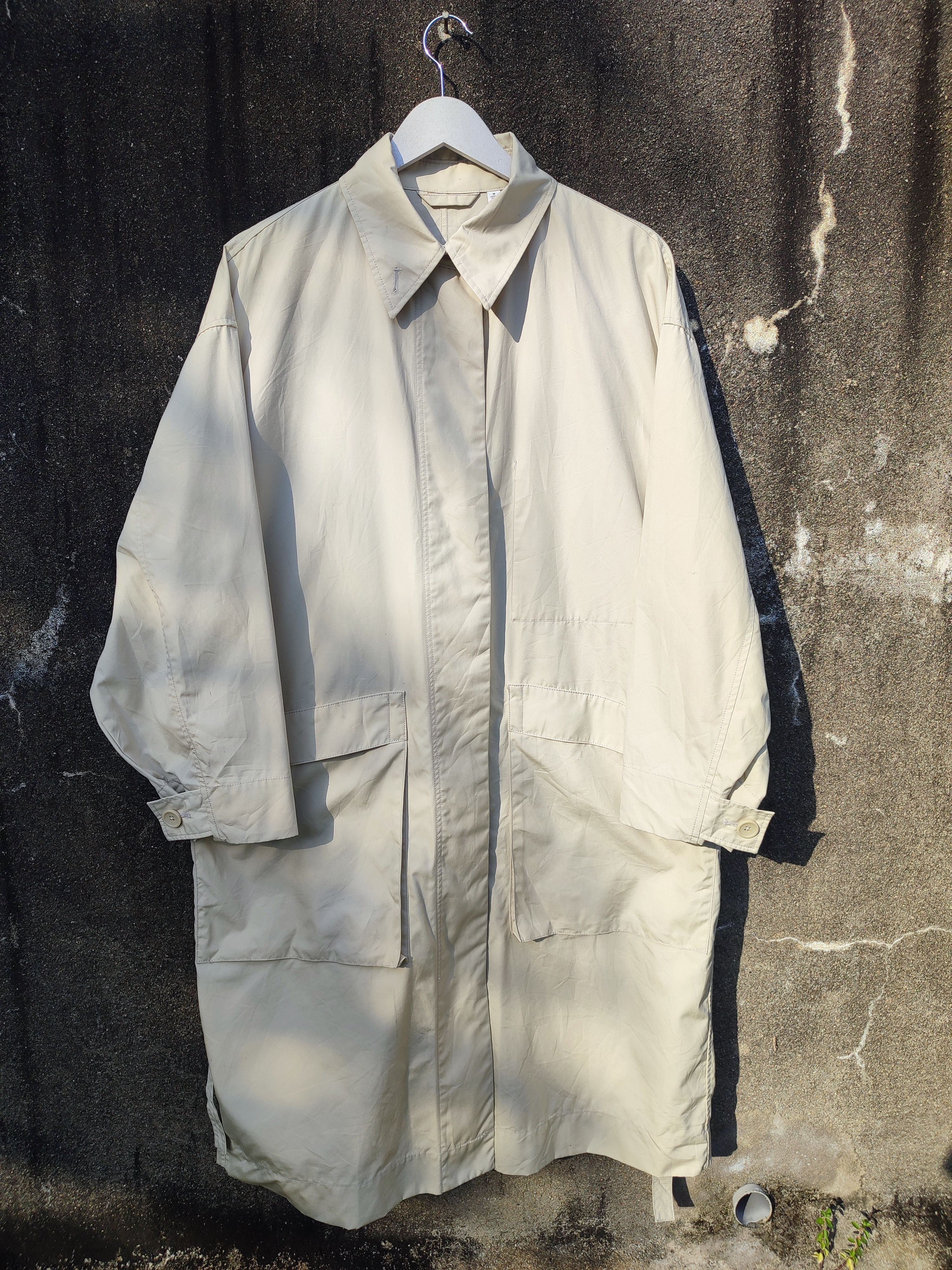 Uniqlo U Oversized Trench Coat – Minimalist Long Coat(M)