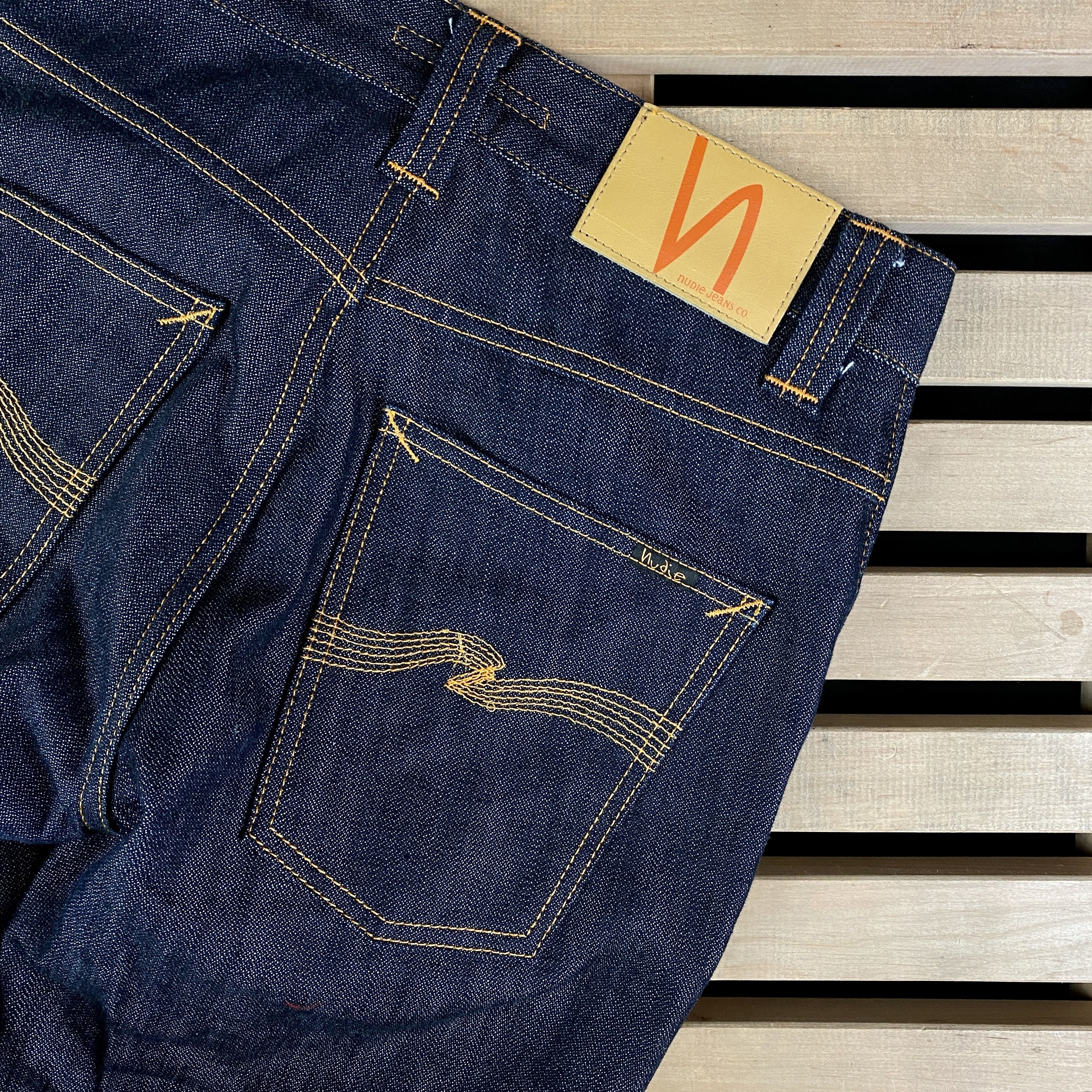 Nudie Jeans Men’s Denim Jeans Pants Nudie Size W28 Blue Size US 28 / EU 44 - 5 Thumbnail