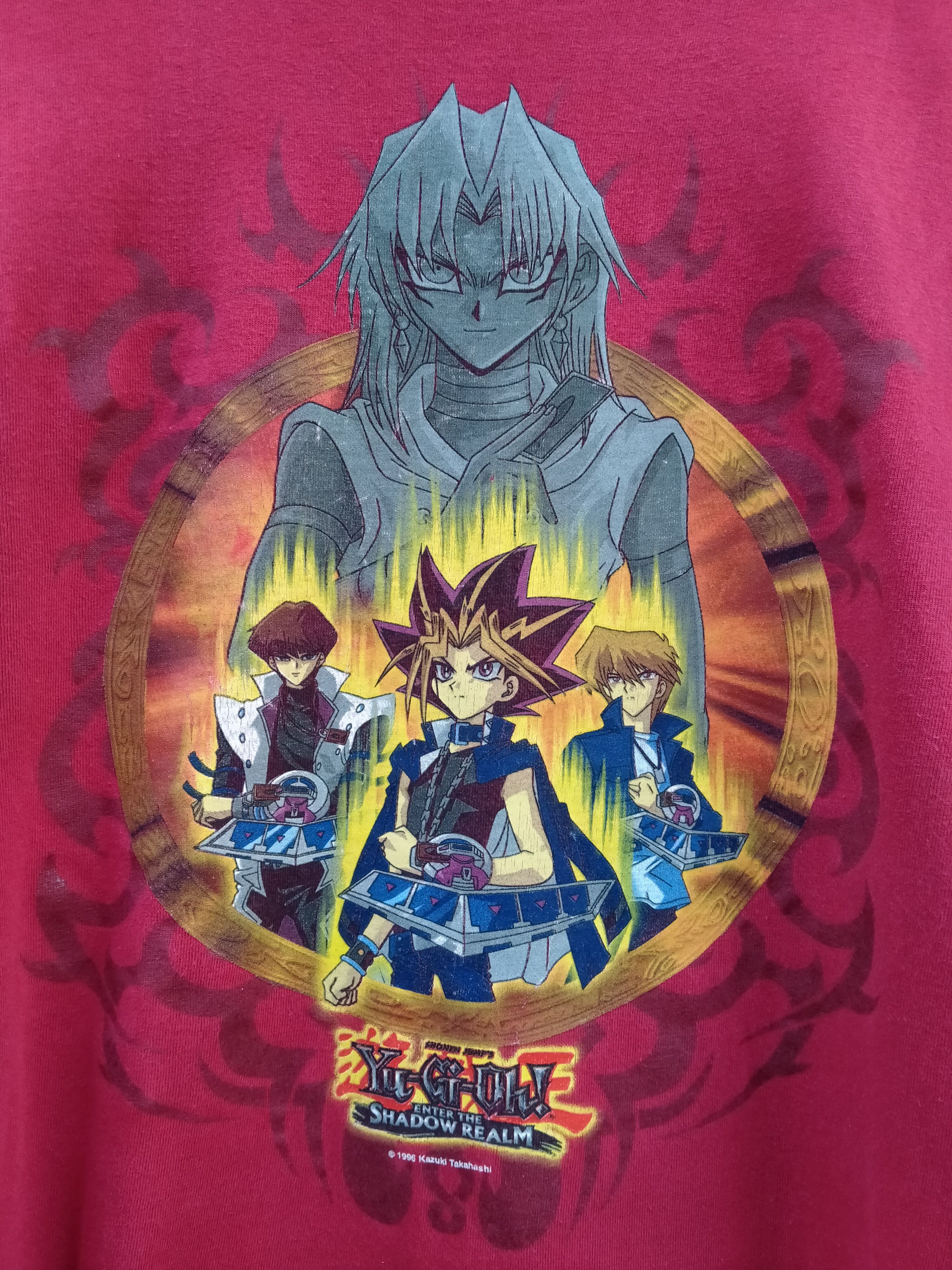 Anime Vintage 1996 Yu-Gi-Oh Long Sleeve Tee Size US M / EU 48-50 / 2 - 5 Thumbnail