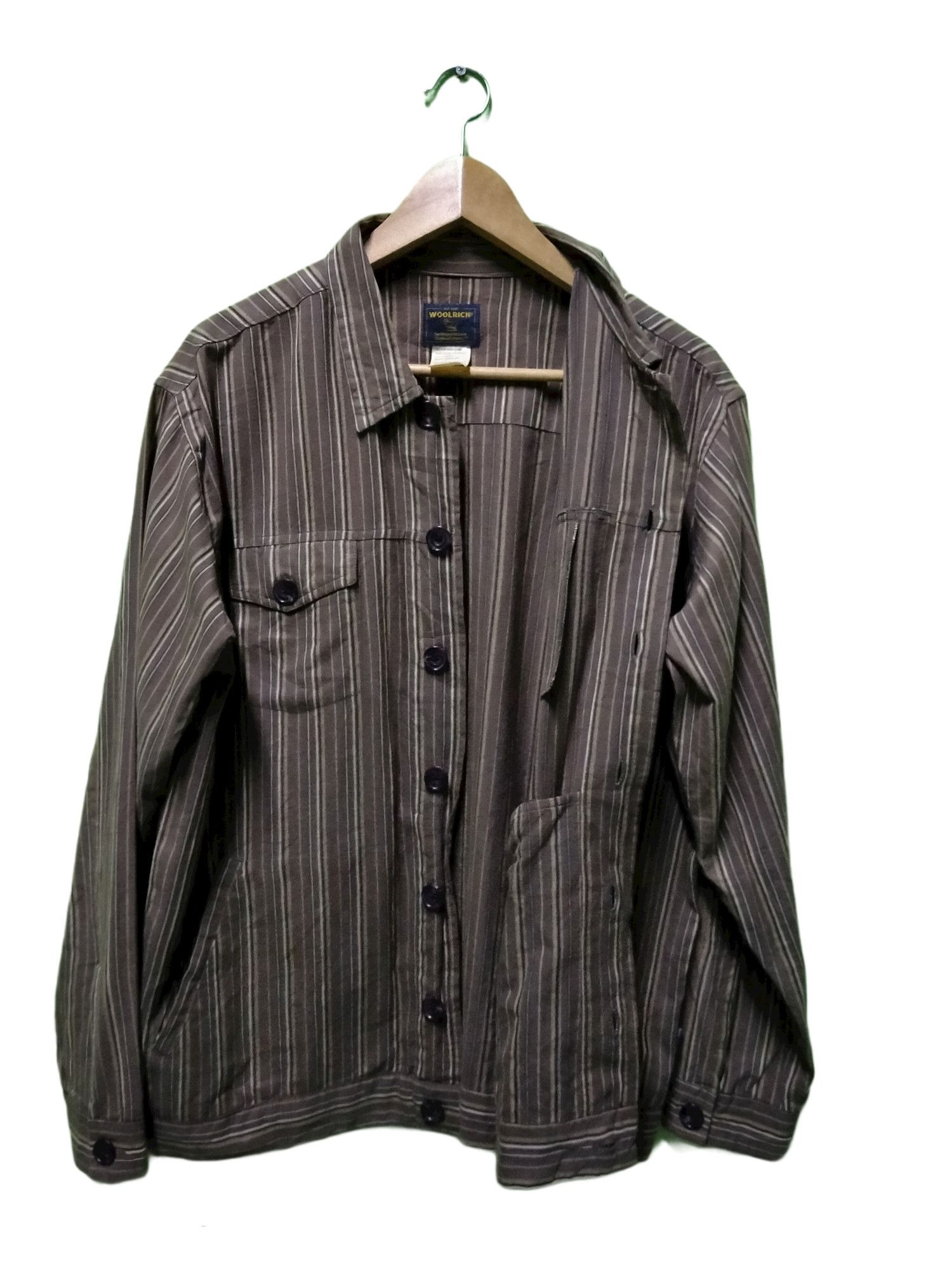 Woolrich Woolen Mills Vintage WoolRich Buckle Back Shirt Size US L / EU 52-54 / 3 - 1 Thumbnail