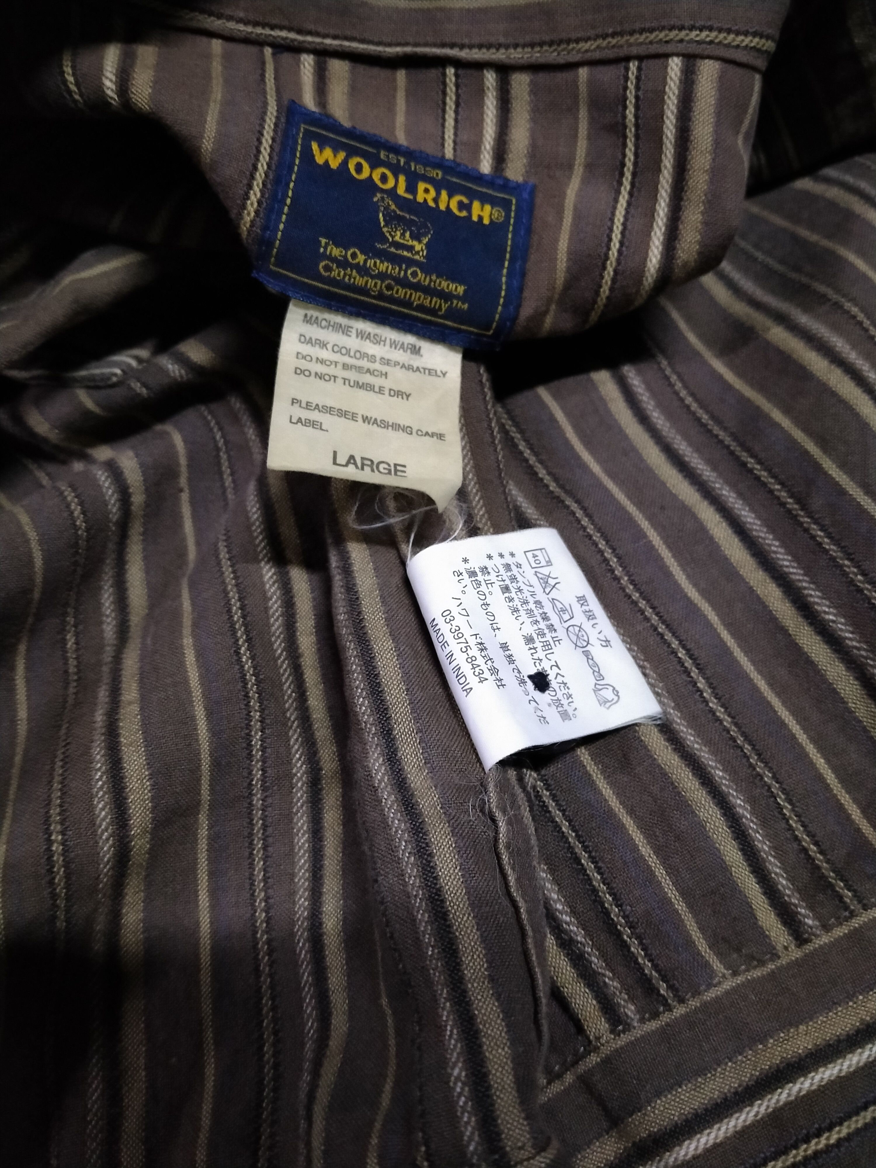 Woolrich Woolen Mills Vintage WoolRich Buckle Back Shirt Size US L / EU 52-54 / 3 - 9 Thumbnail