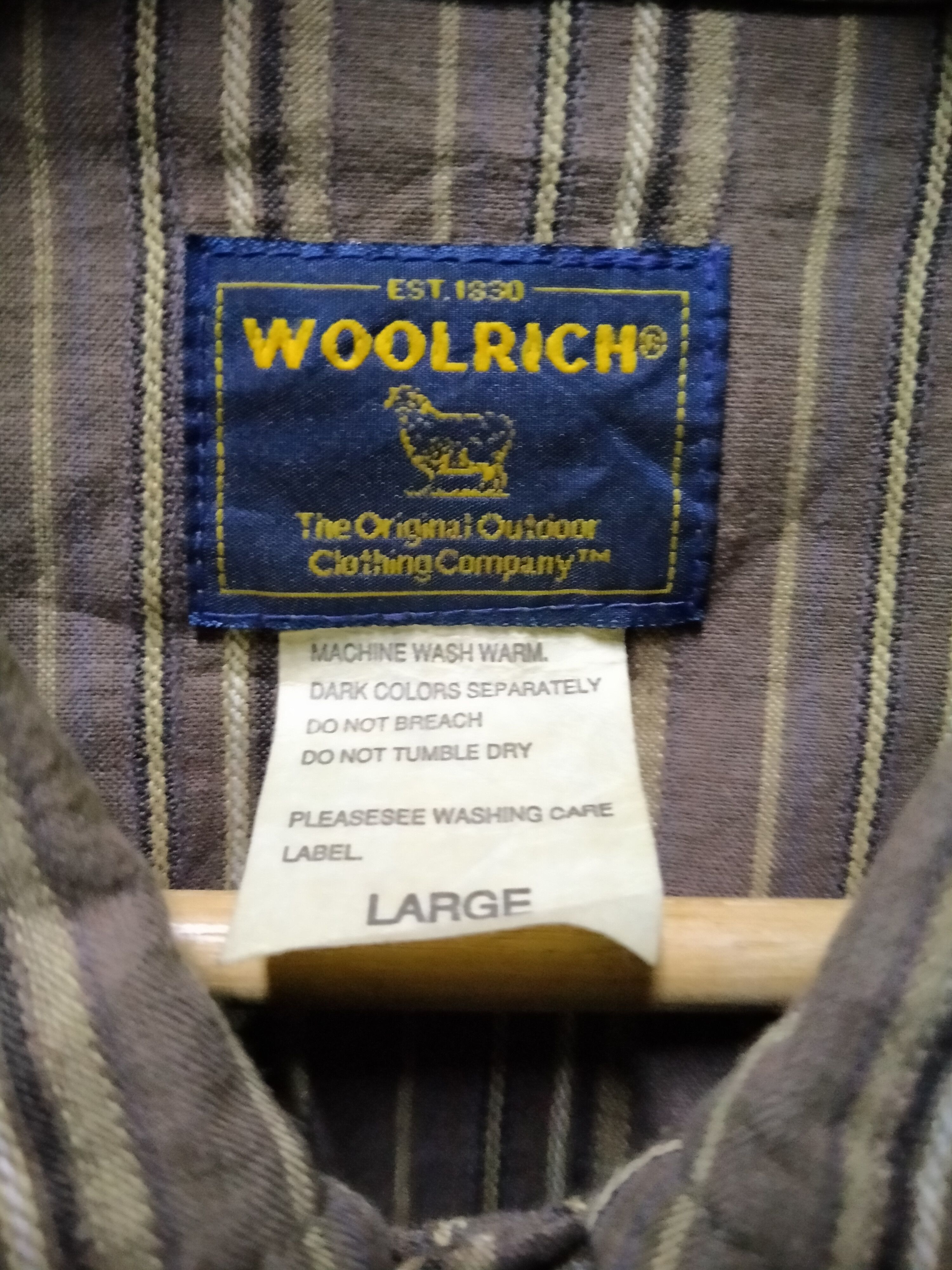Woolrich Woolen Mills Vintage WoolRich Buckle Back Shirt Size US L / EU 52-54 / 3 - 11 Thumbnail
