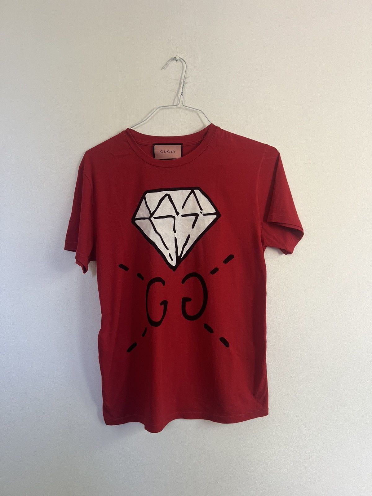 Gucci ghost diamond shirt on sale