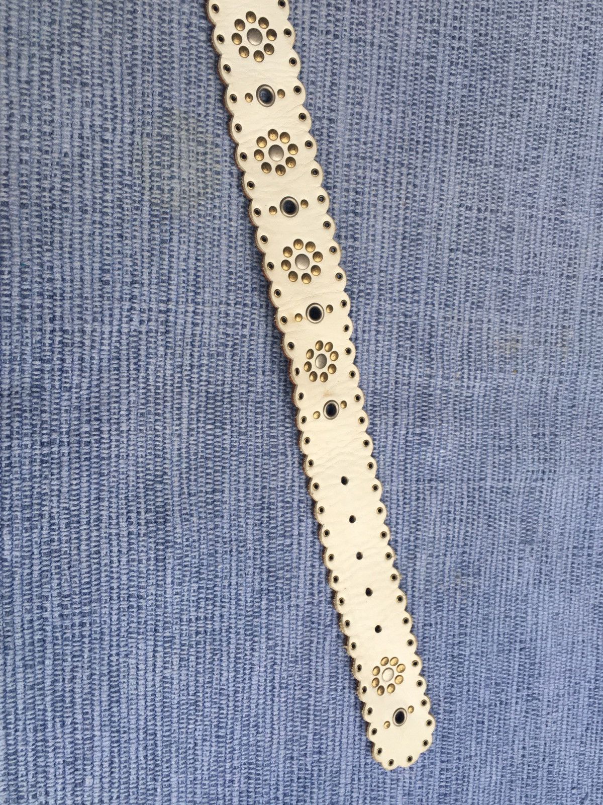 Paul Smith white leather belt Size ONE SIZE - 6 Thumbnail