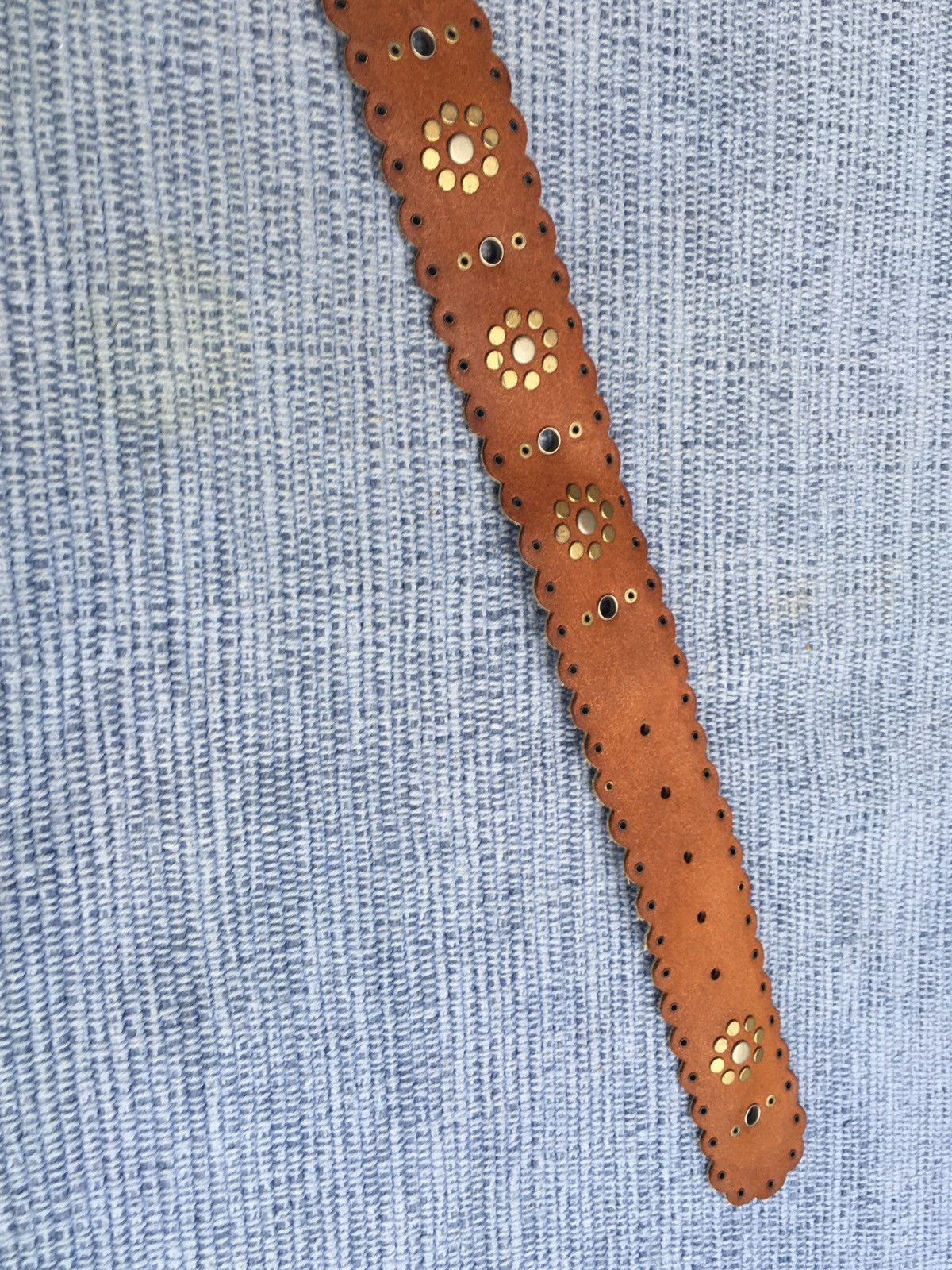 Paul Smith white leather belt Size ONE SIZE - 4 Thumbnail