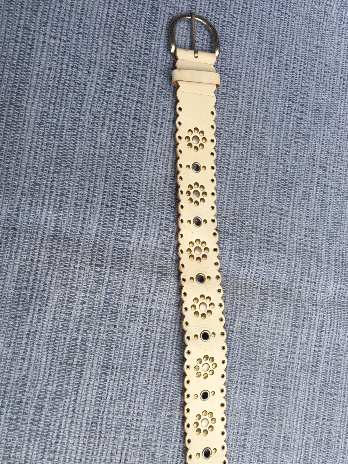 Paul Smith white leather belt Size ONE SIZE - 5 Thumbnail