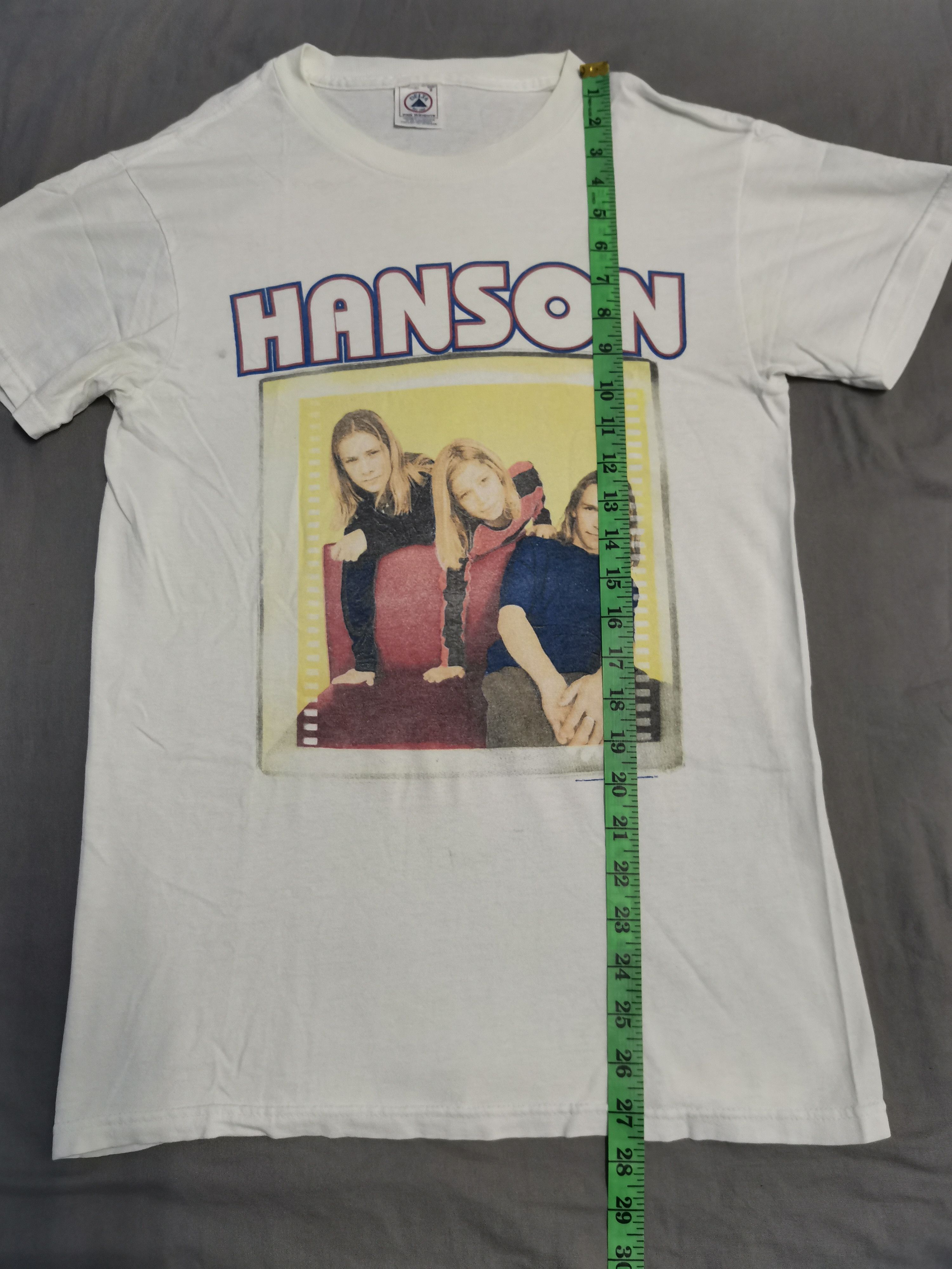 Band Tees Vintage Hanson 90's Band Tee Nirvana Silverchair Rock GRUNGE Size US S / EU 44-46 / 1 - 5 Thumbnail