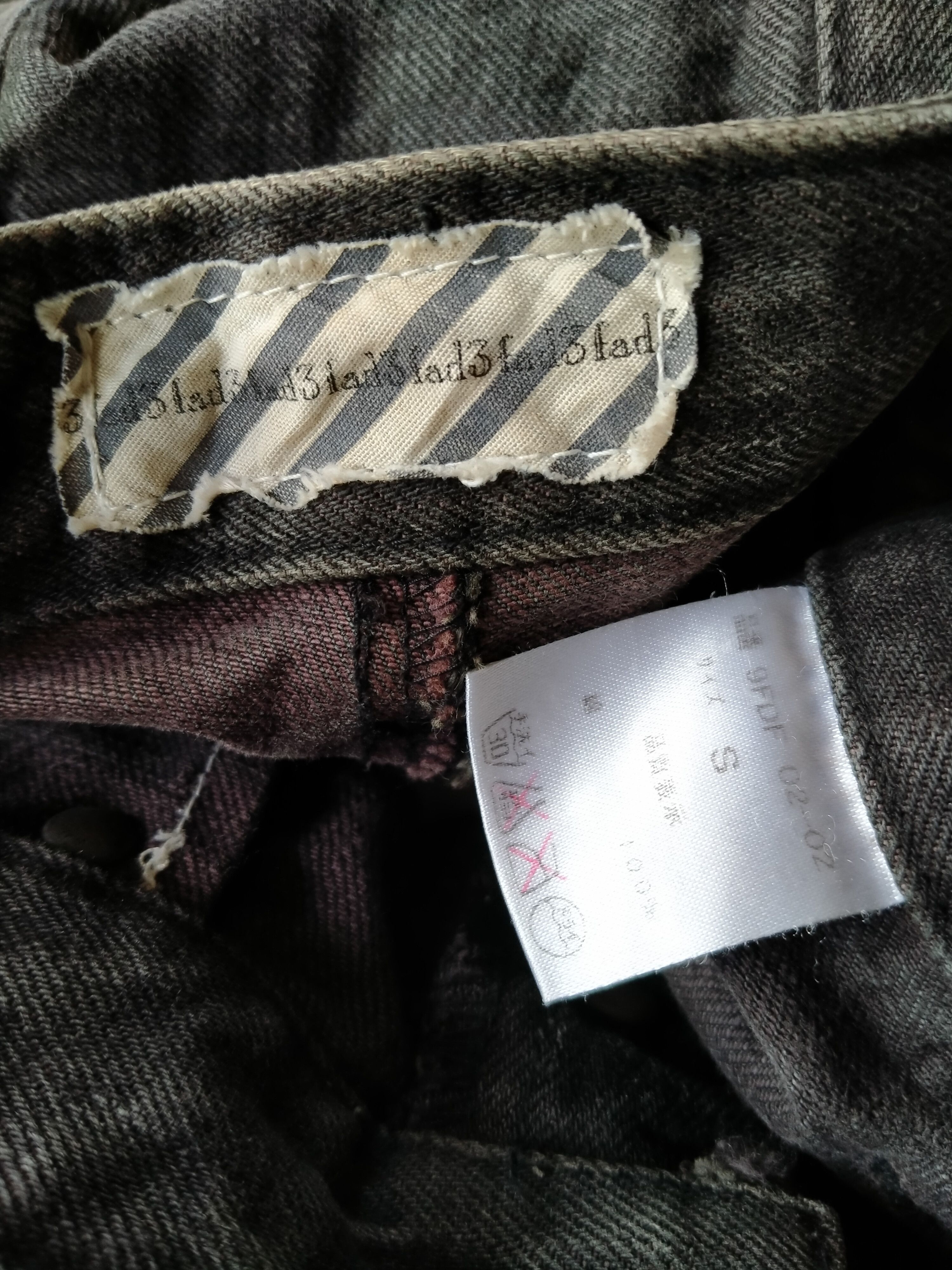 Beauty Beast Japanese Brand 3Fad Distressed Denim Jeans Size US 31 - 20 Thumbnail