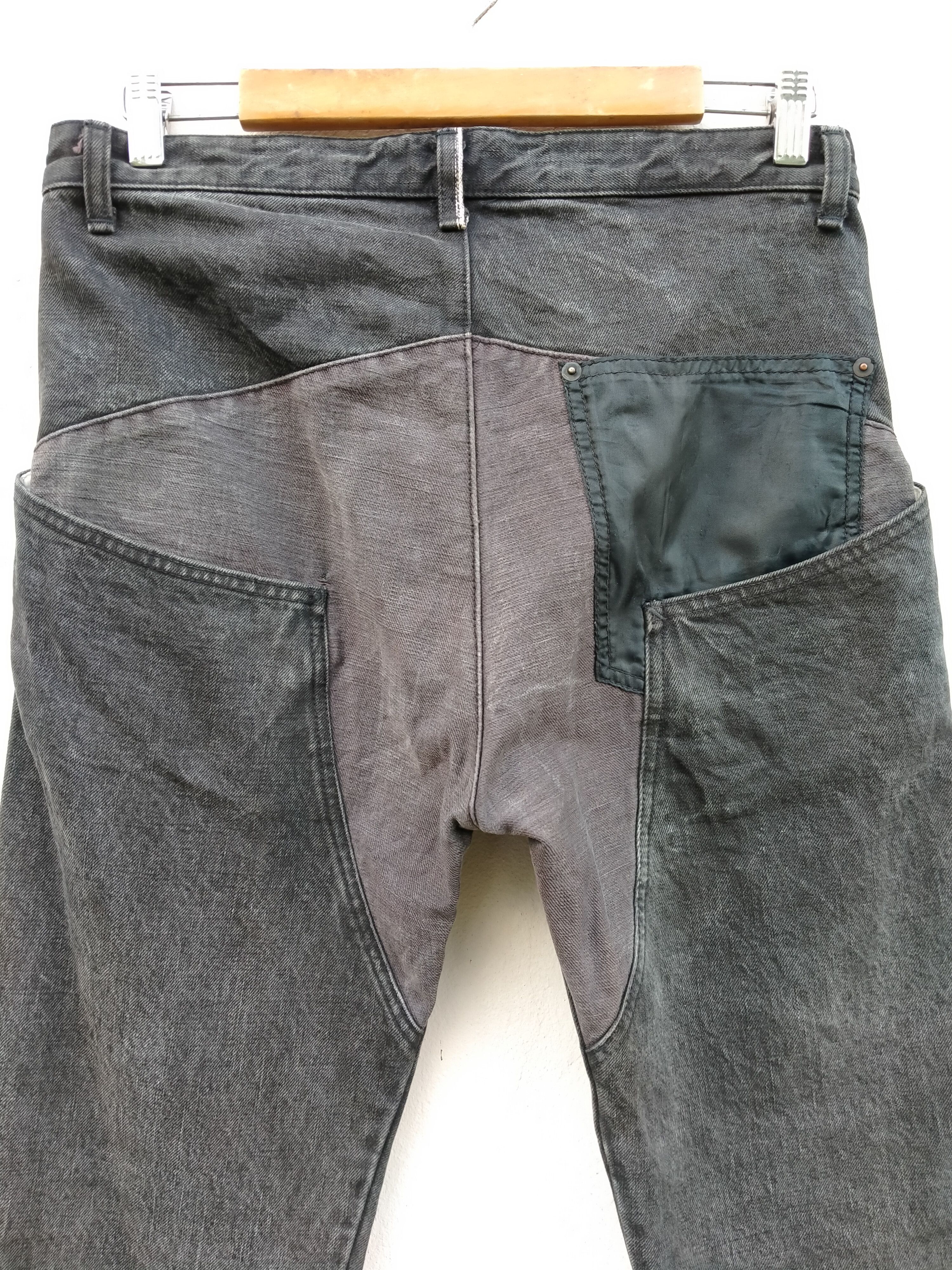 Beauty Beast Japanese Brand 3Fad Distressed Denim Jeans Size US 31 - 13 Thumbnail