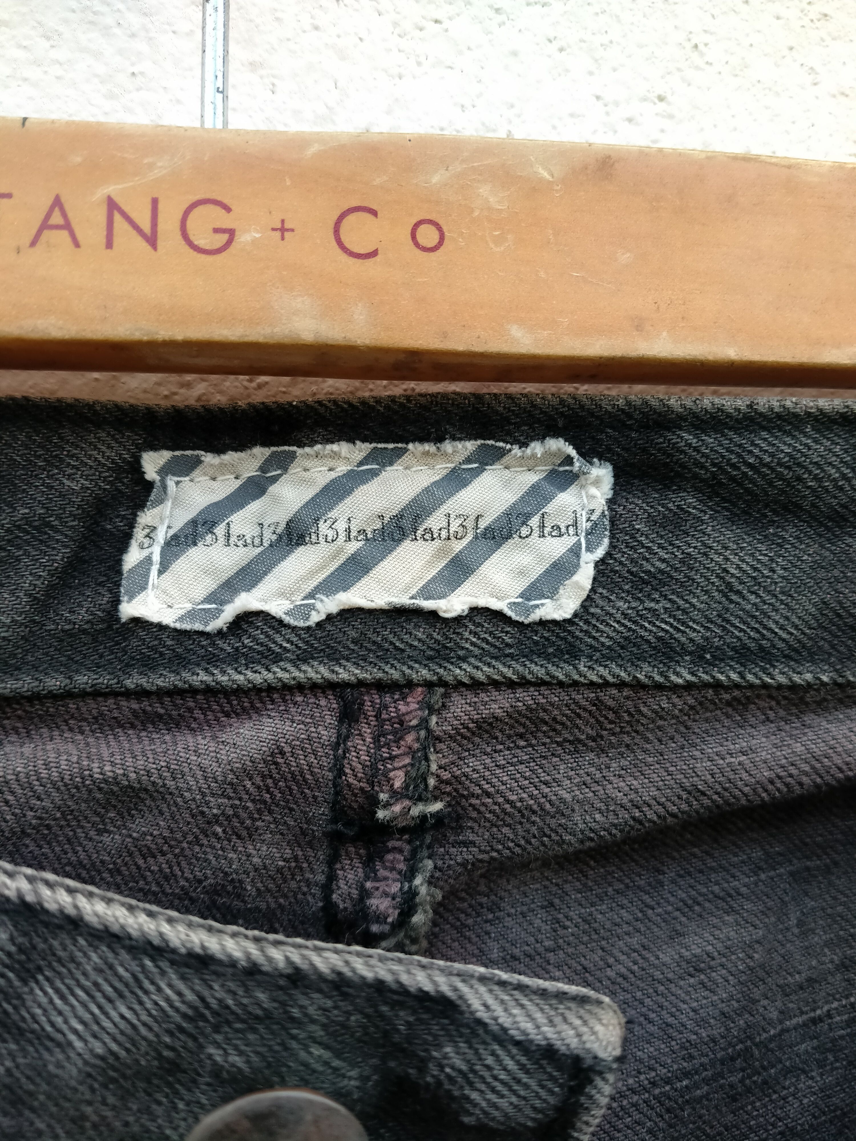 Beauty Beast Japanese Brand 3Fad Distressed Denim Jeans Size US 31 - 6 Thumbnail