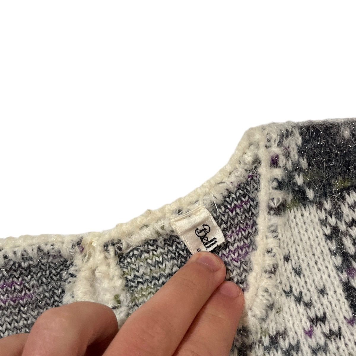 Vintage Bell House Made In Japan Cashmere/Mohair Blend Sweater Size US S / EU 44-46 / 1 - 3 Thumbnail