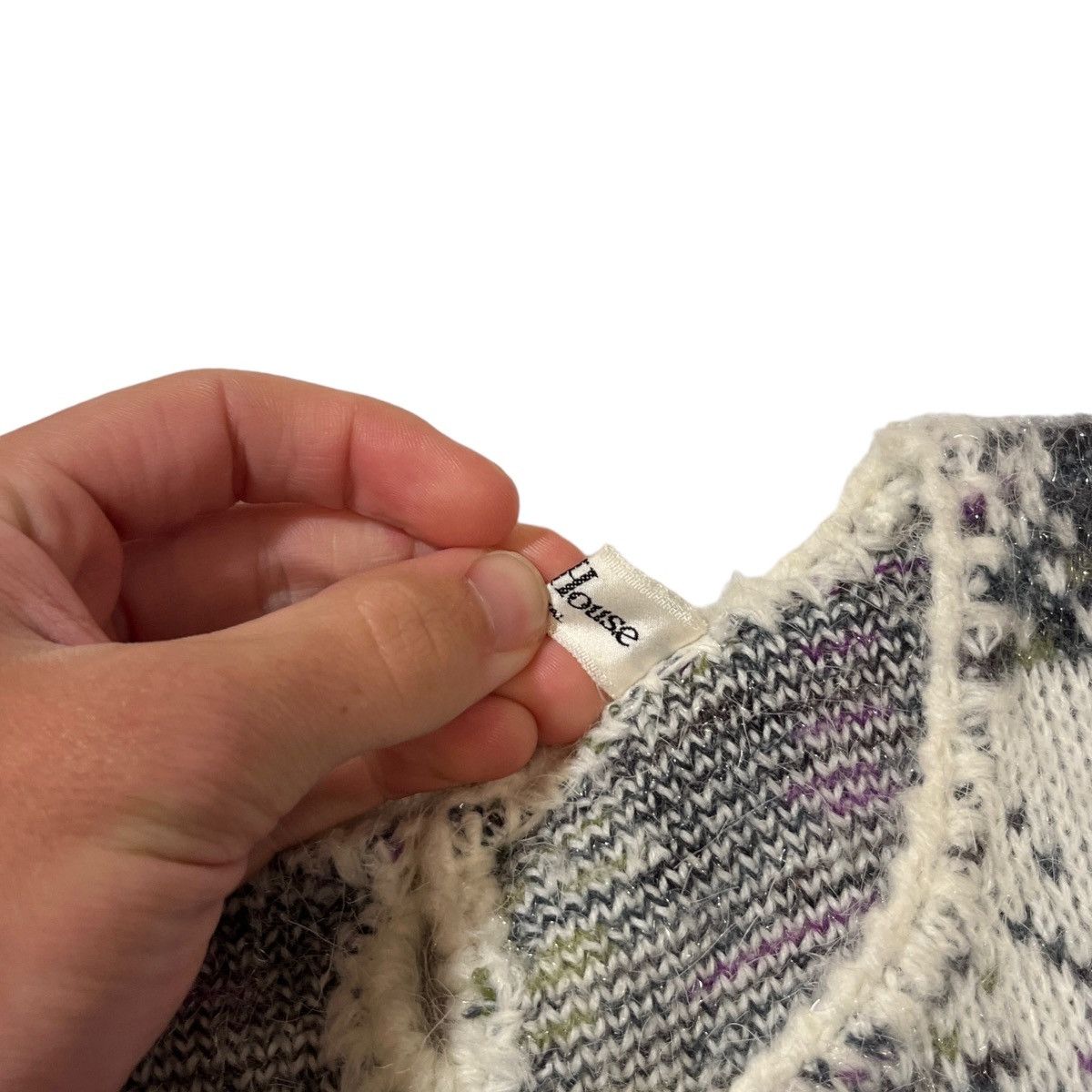Vintage Bell House Made In Japan Cashmere/Mohair Blend Sweater Size US S / EU 44-46 / 1 - 4 Thumbnail
