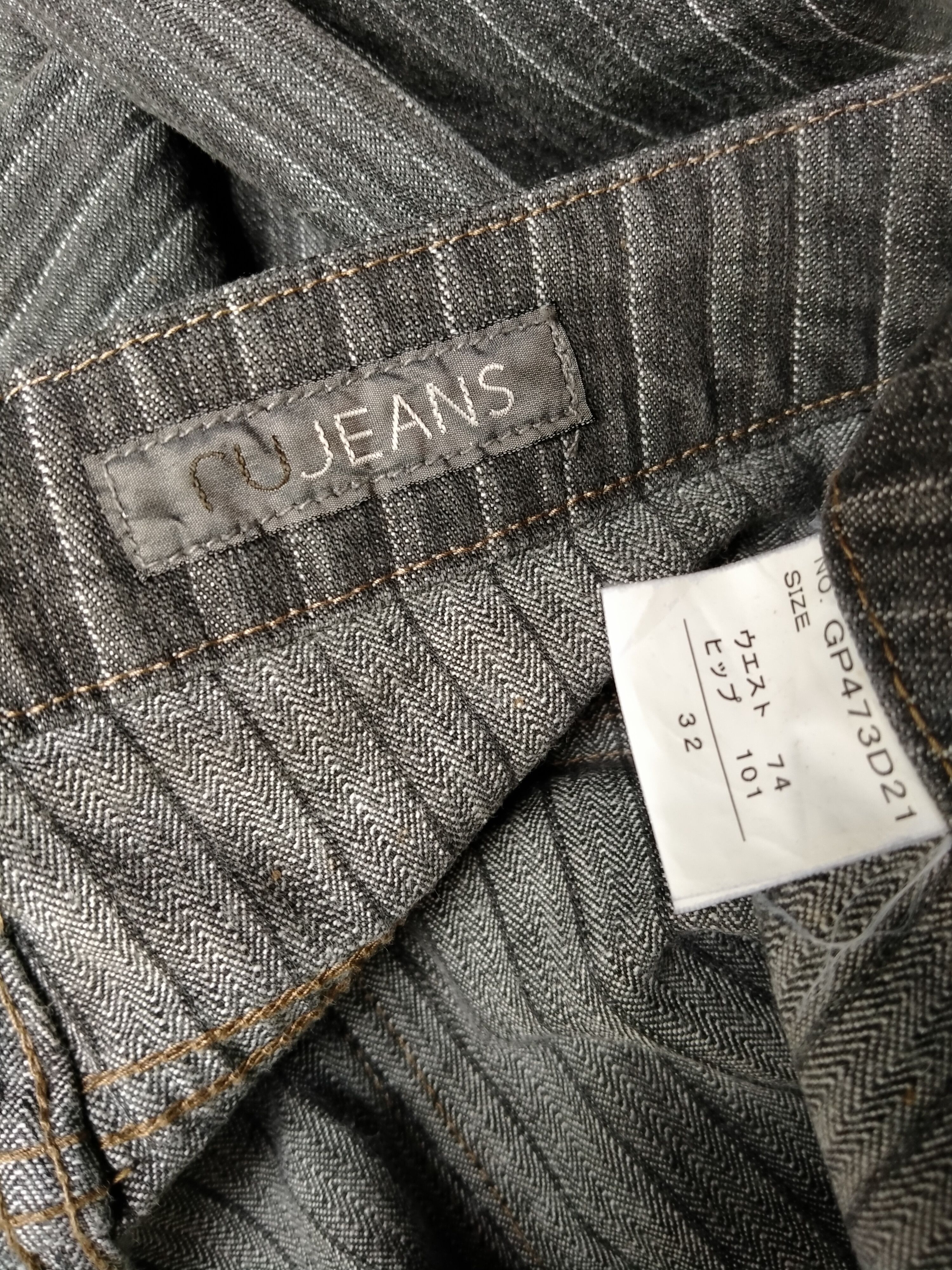 Japanese Brand Japanese Brand RuJeans Stripe Bootcut Jeans Size US 30 / EU 46 - 10 Thumbnail