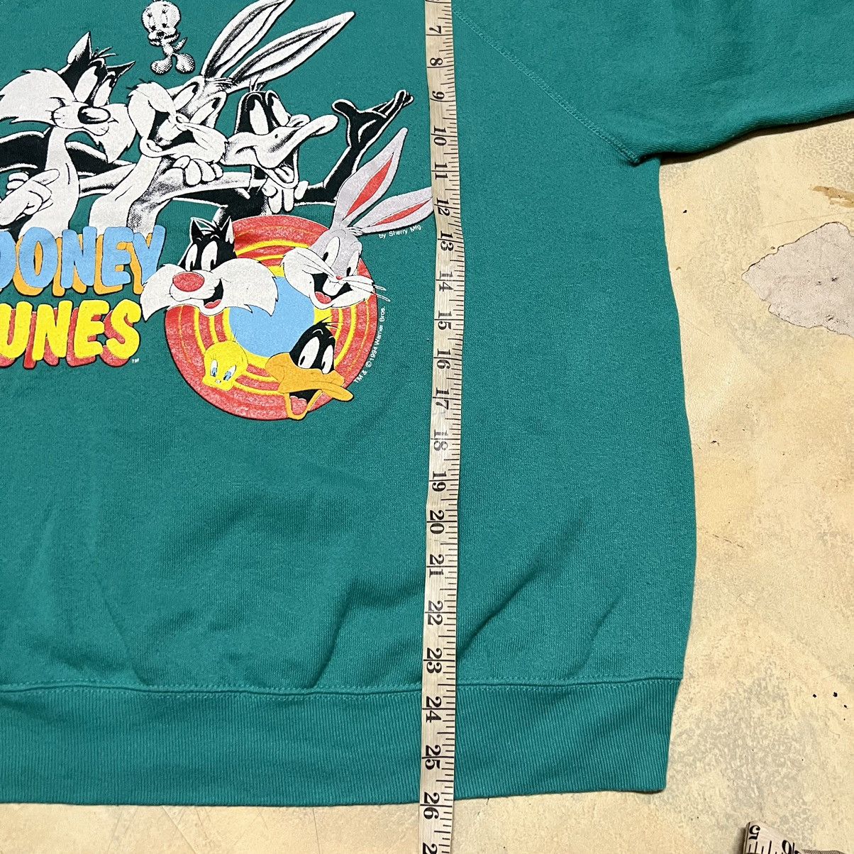 Cartoon Network Vintage Looney Tunes 1994 Warner Bros Sweatshirt Size US M / EU 48-50 / 2 - 11 Thumbnail