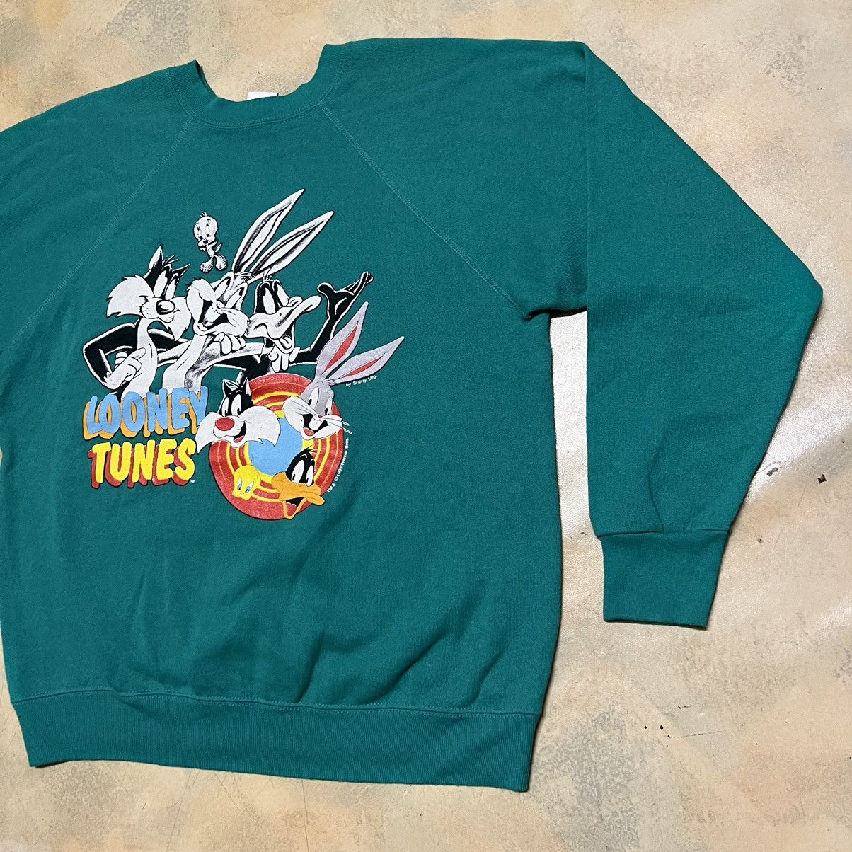 Cartoon Network Vintage Looney Tunes 1994 Warner Bros Sweatshirt Size US M / EU 48-50 / 2 - 2 Thumbnail