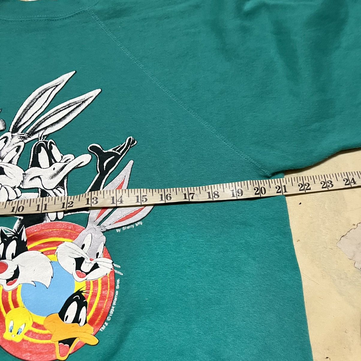 Cartoon Network Vintage Looney Tunes 1994 Warner Bros Sweatshirt Size US M / EU 48-50 / 2 - 9 Thumbnail