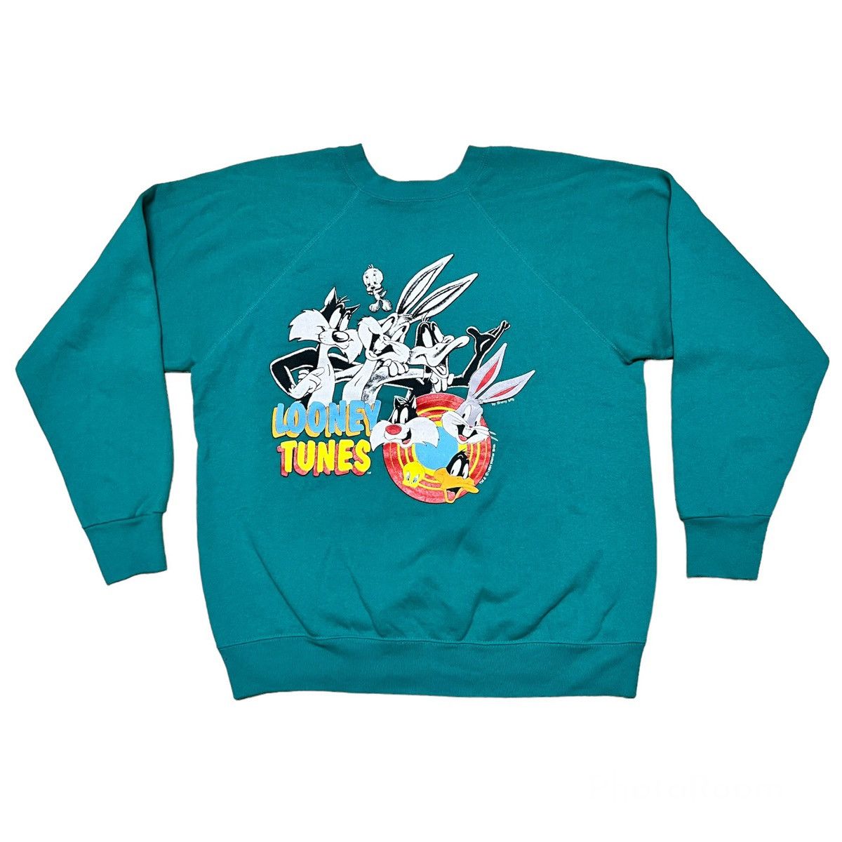 Cartoon Network Vintage Looney Tunes 1994 Warner Bros Sweatshirt Size US M / EU 48-50 / 2 - 1 Thumbnail