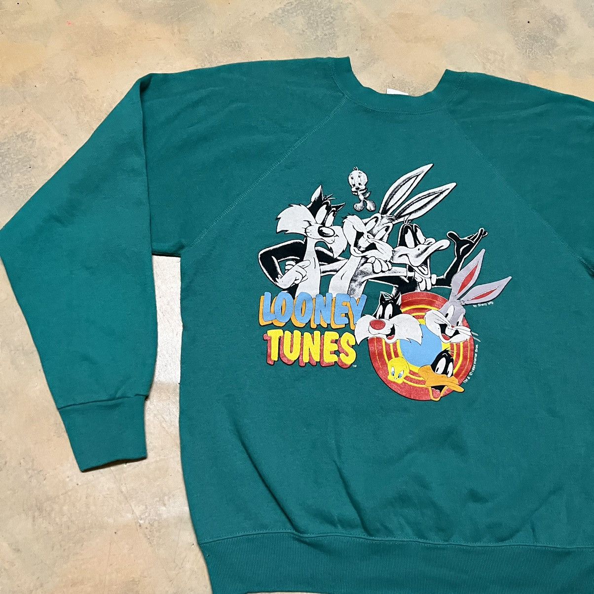 Cartoon Network Vintage Looney Tunes 1994 Warner Bros Sweatshirt Size US M / EU 48-50 / 2 - 4 Thumbnail