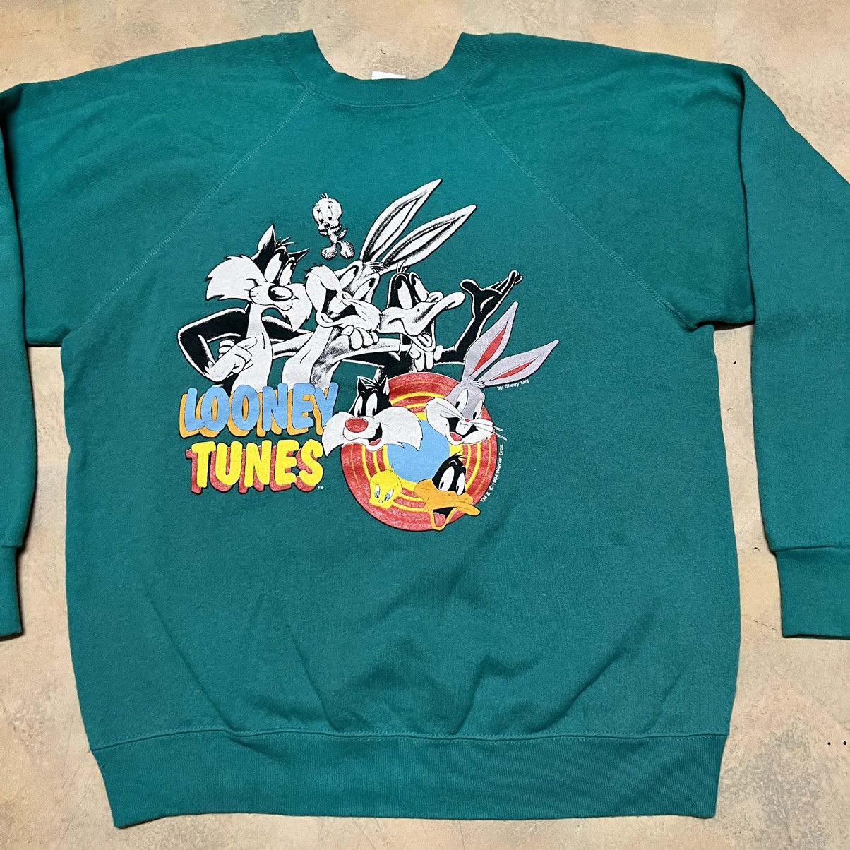 Cartoon Network Vintage Looney Tunes 1994 Warner Bros Sweatshirt Size US M / EU 48-50 / 2 - 3 Thumbnail