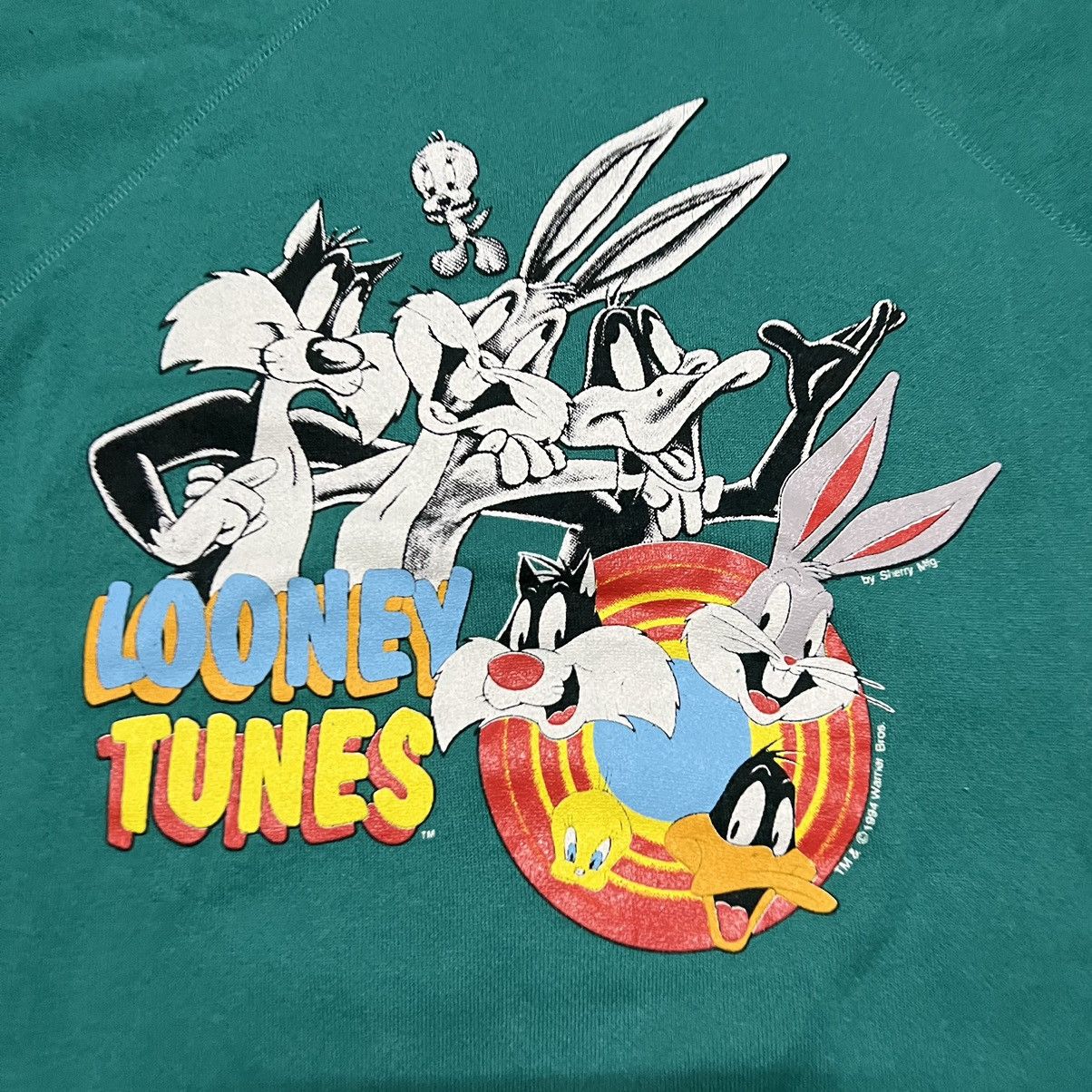Cartoon Network Vintage Looney Tunes 1994 Warner Bros Sweatshirt Size US M / EU 48-50 / 2 - 5 Thumbnail