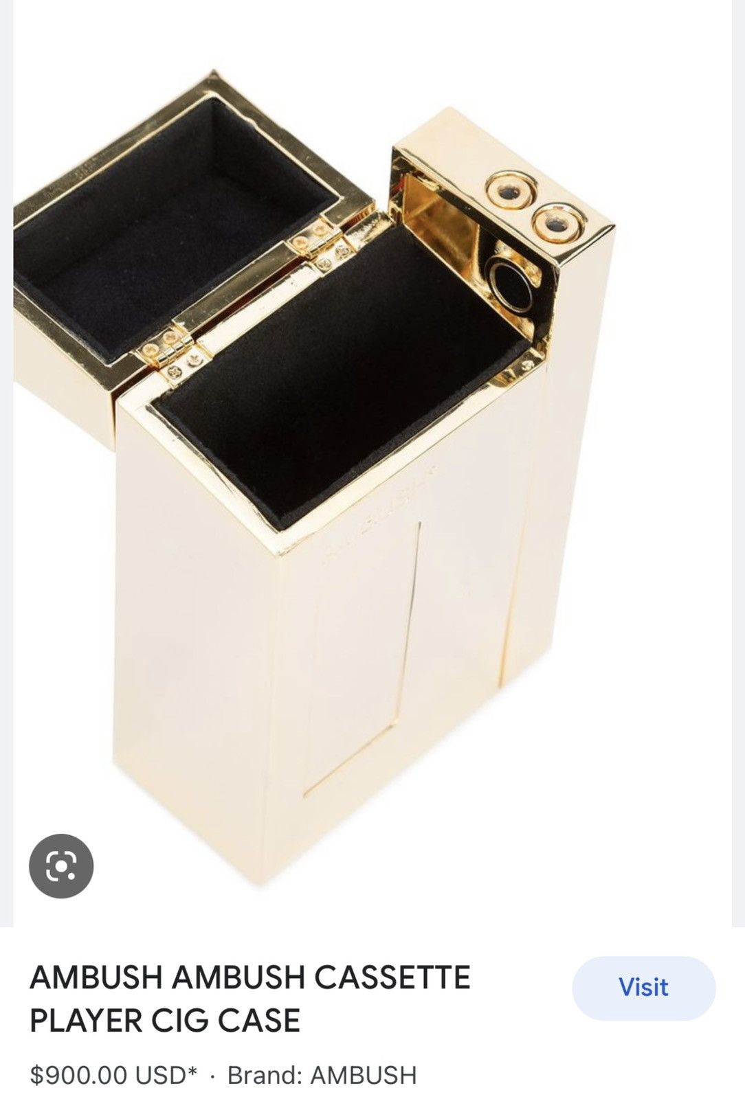 Ambush Design 🔥Rare Ambush Art piece cigarette case box clutch card holder Size ONE SIZE - 13 Thumbnail