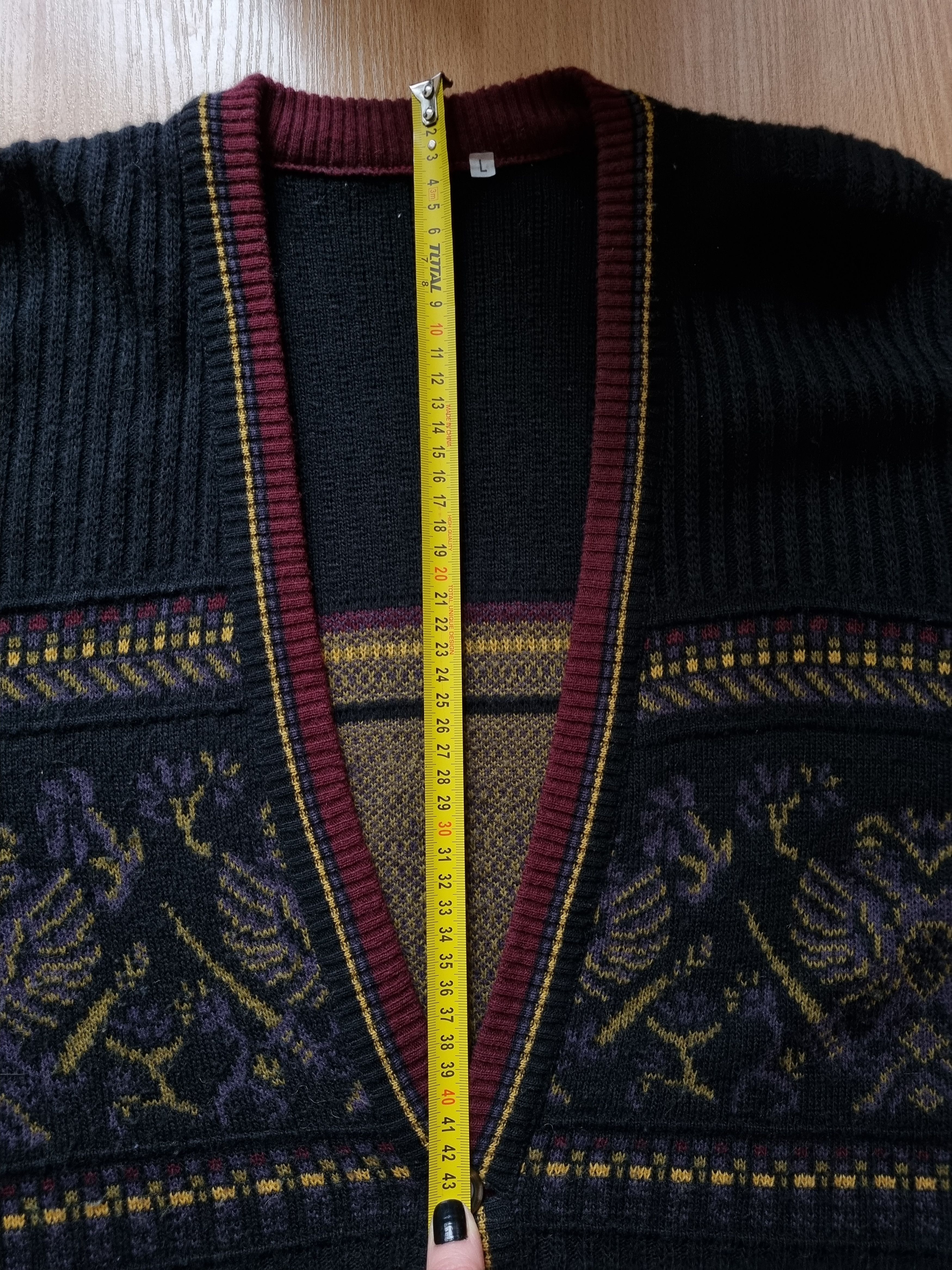 Other Unique Cardigan Native knitwear Vintage Piece Tyler style Size US L / EU 52-54 / 3 - 15 Thumbnail