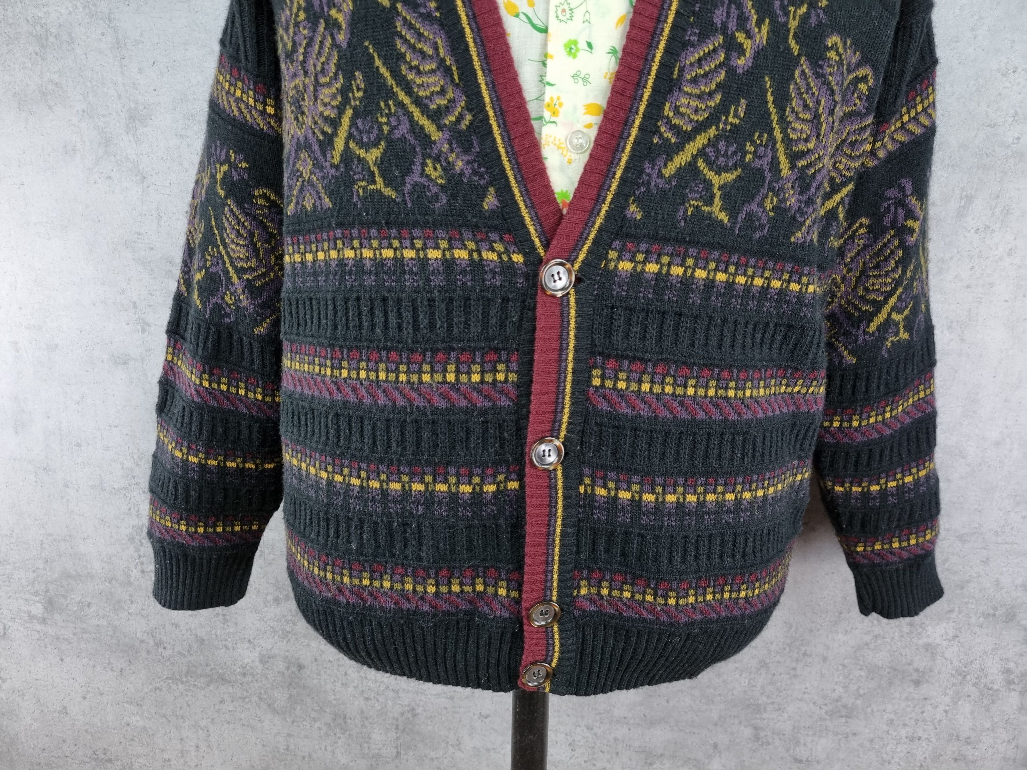 Other Unique Cardigan Native knitwear Vintage Piece Tyler style Size US L / EU 52-54 / 3 - 7 Thumbnail