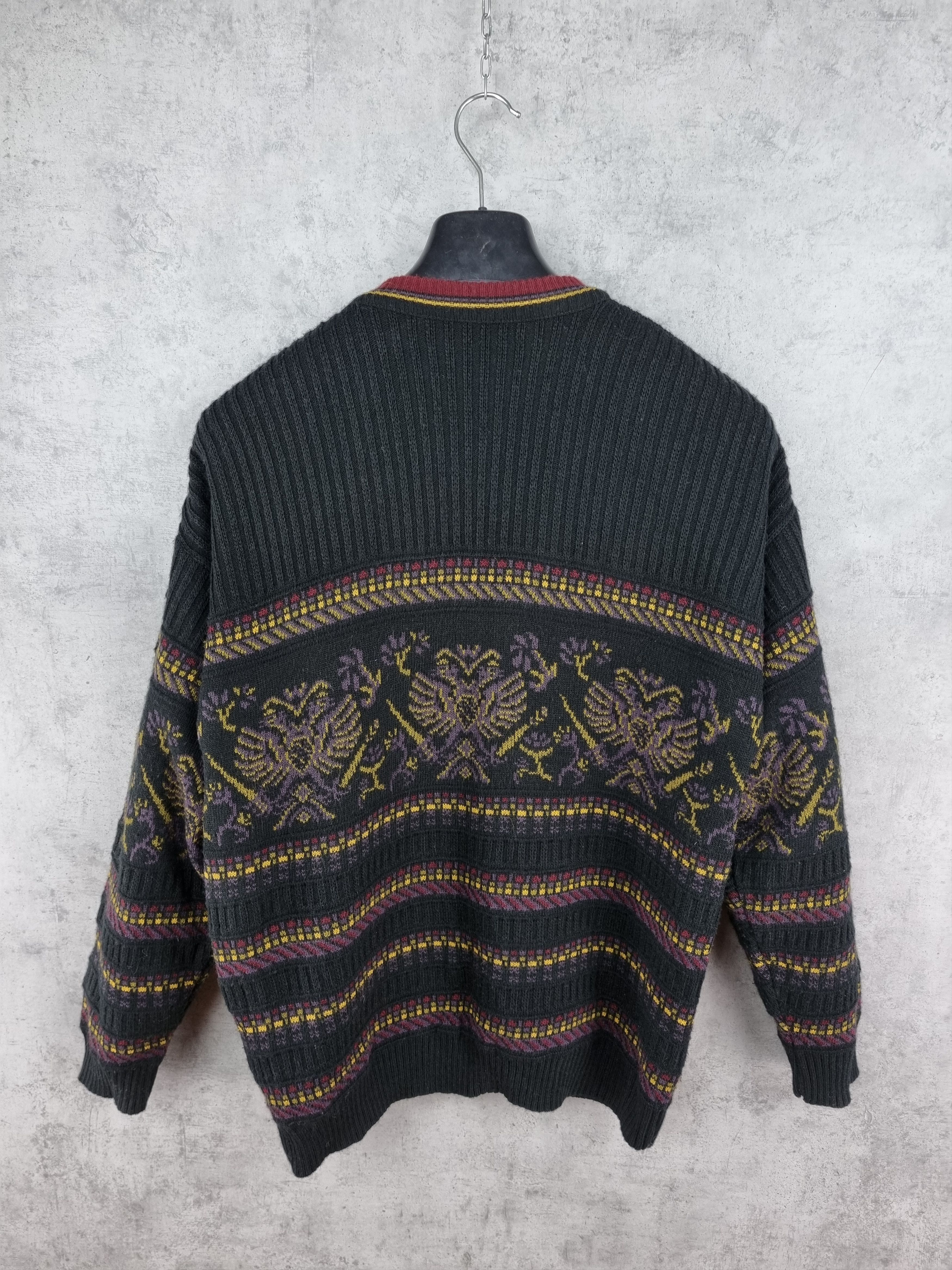 Other Unique Cardigan Native knitwear Vintage Piece Tyler style Size US L / EU 52-54 / 3 - 6 Thumbnail