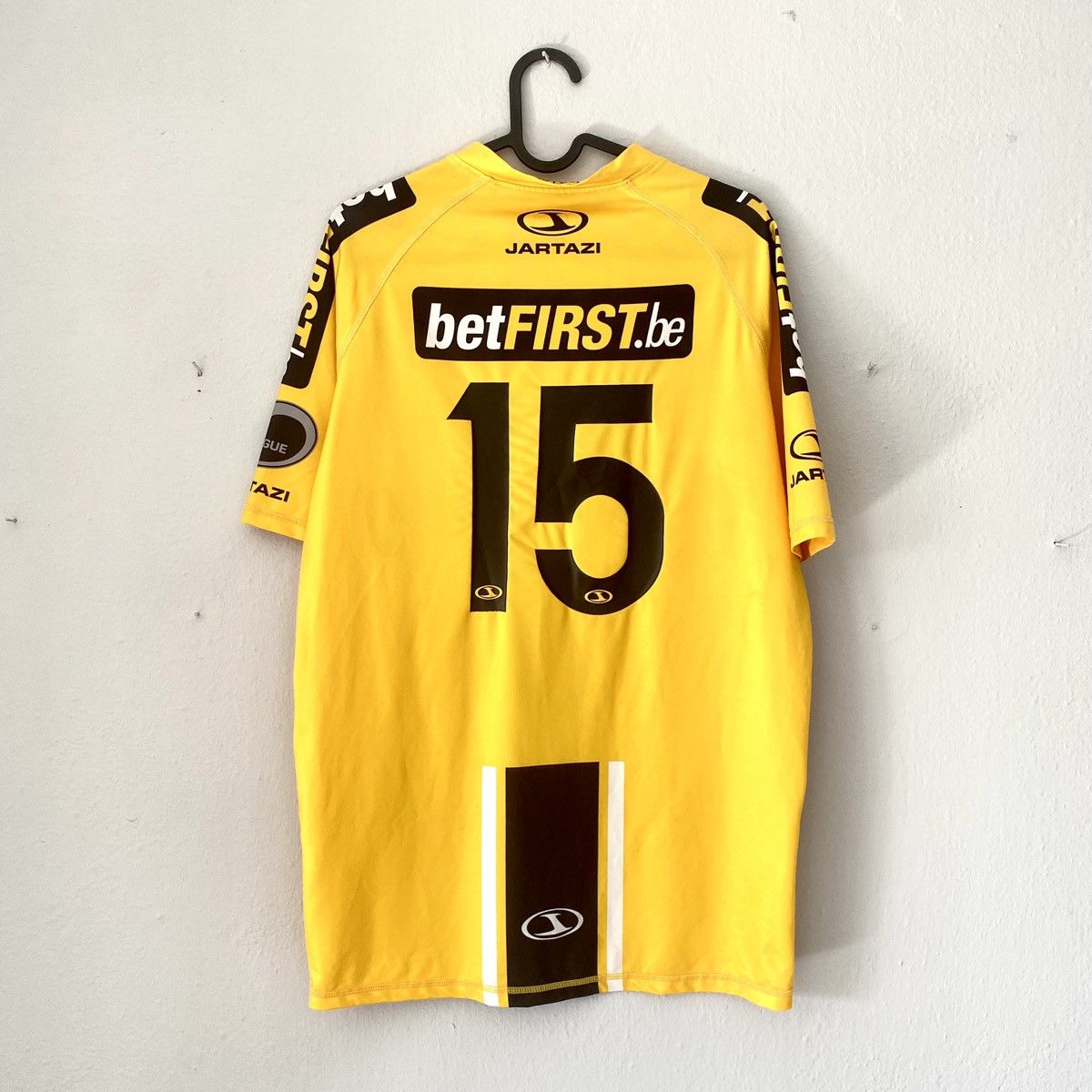 Vintage 2014 2015 Sporting Lokeren Belgium Jartazi Soccer Jersey Kit Size US M / EU 48-50 / 2 - 6 Thumbnail