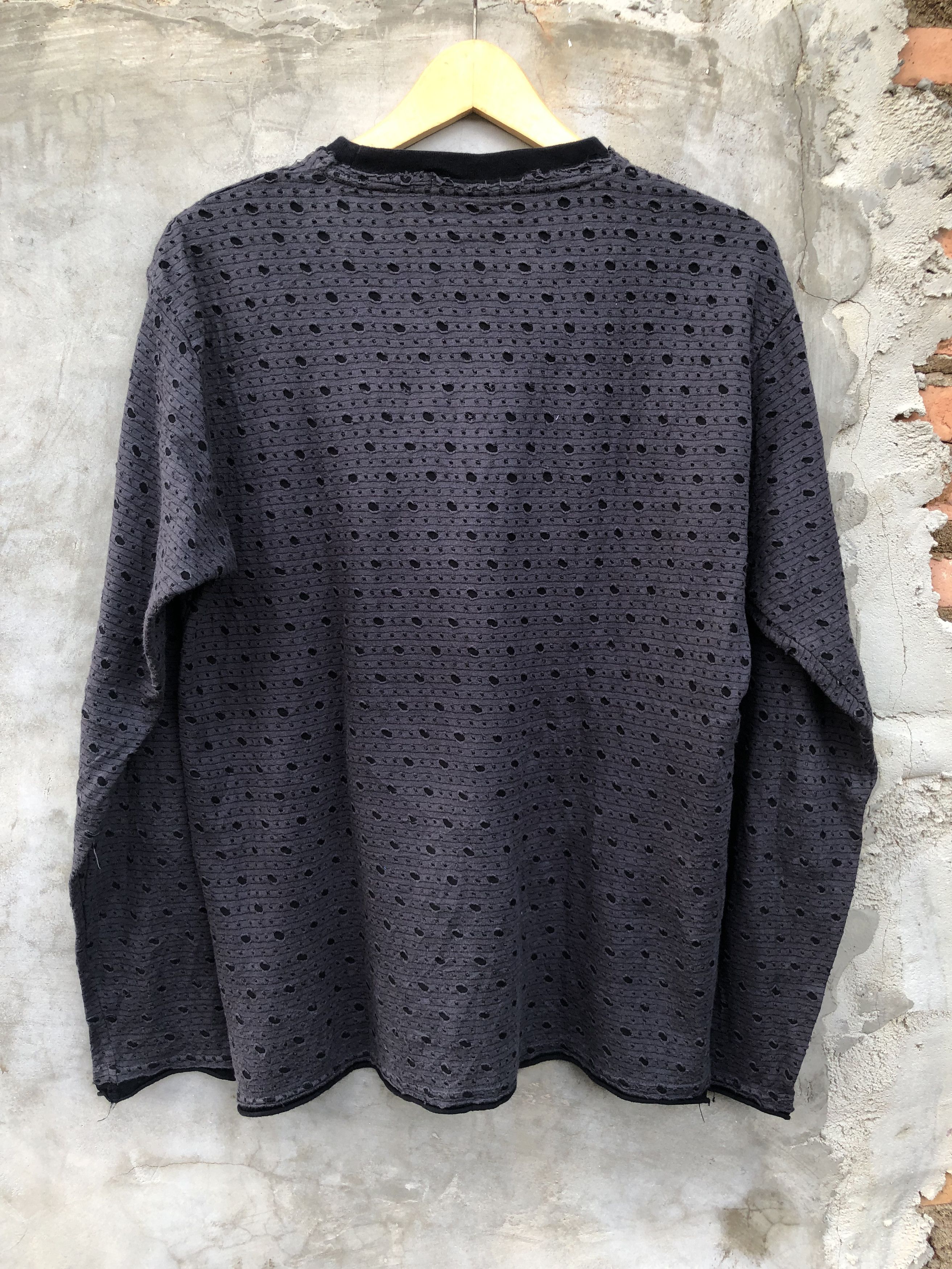 If Six Was Nine × Japanese Brand × Le Grande Bleu (L.G.B.) Y2k Japanese distressed long sleeve t-shirt Size US M / EU 48-50 / 2 - 2 Thumbnail