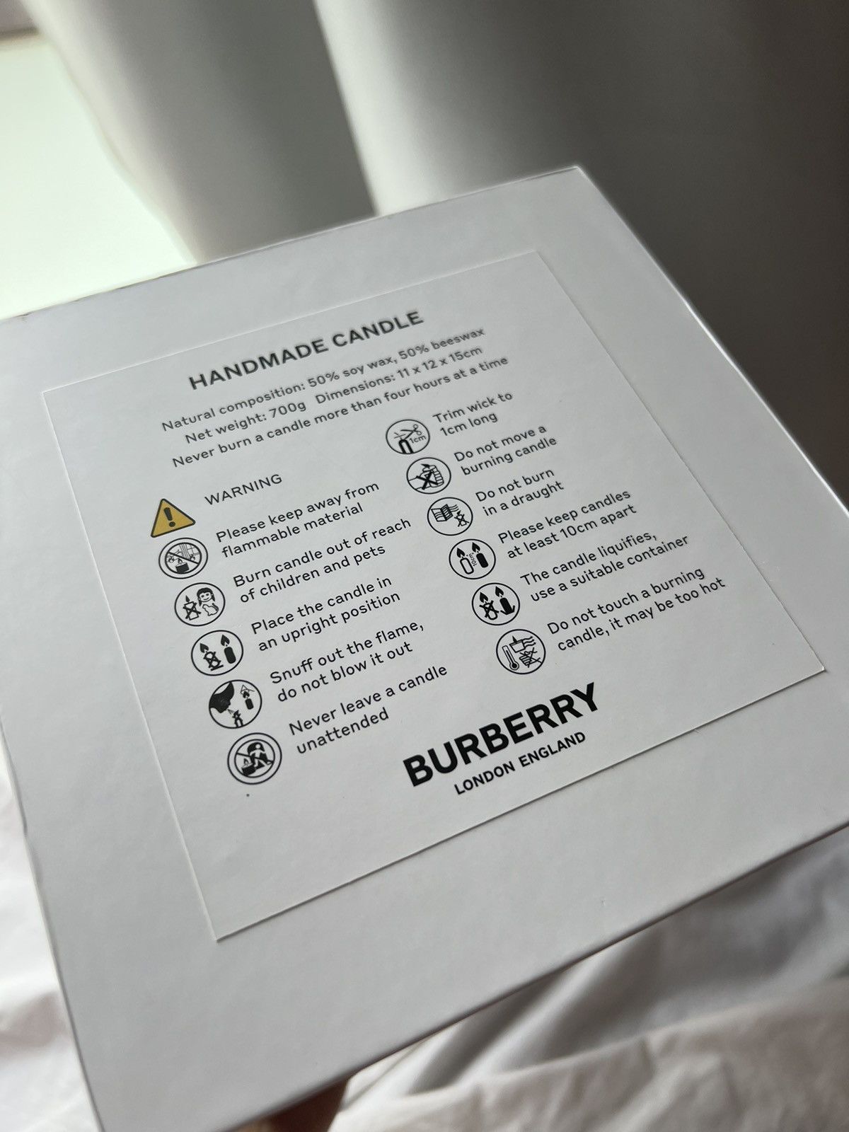 Burberry × Riccardo Tisci Burberry Olympia collection Elpis statue candle home decor Size ONE SIZE - 8 Thumbnail