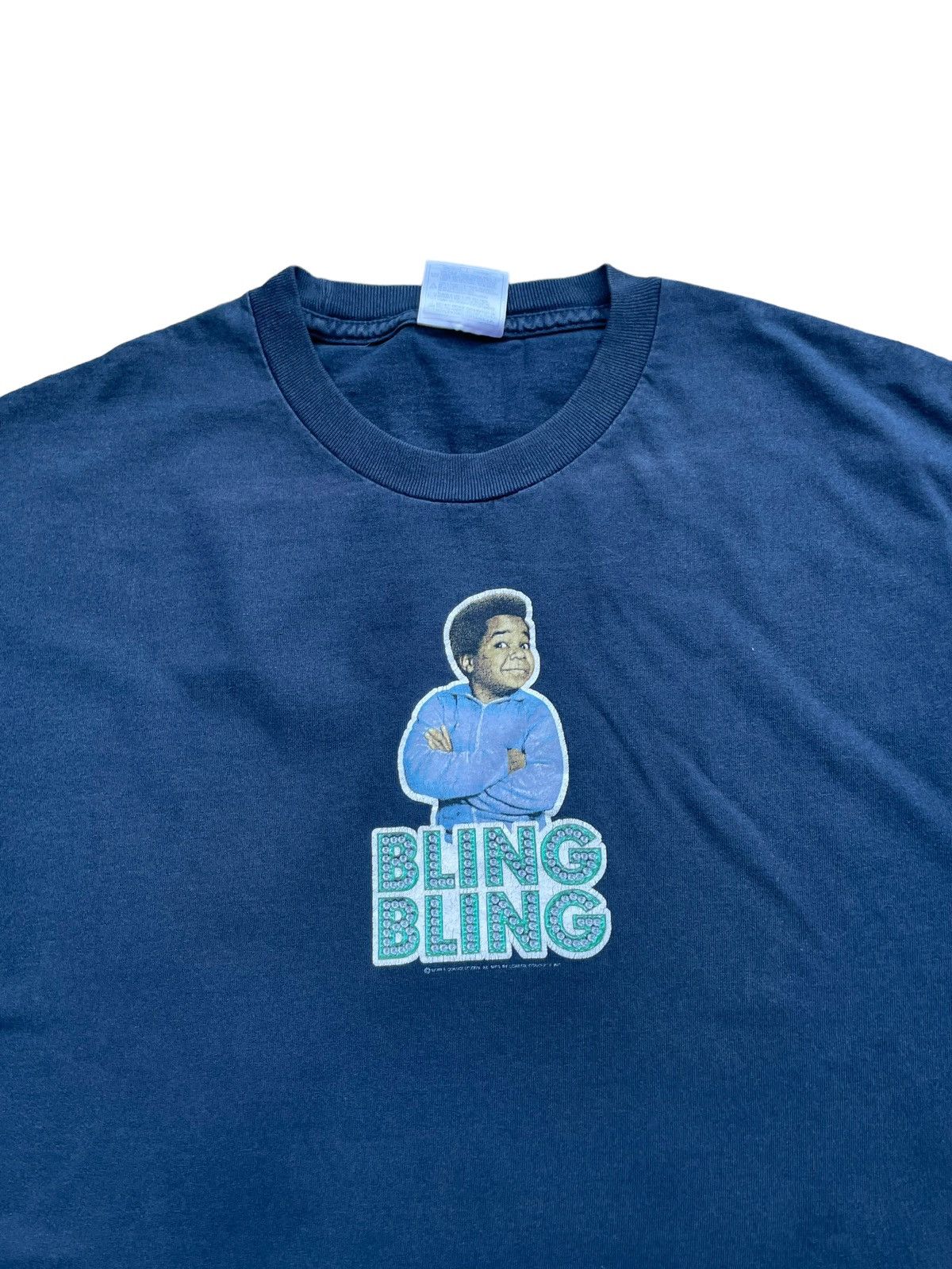 Vintage Vintage Gary Coleman Bling Bling Tshirt Size US L / EU 52-54 / 3 - 3 Thumbnail